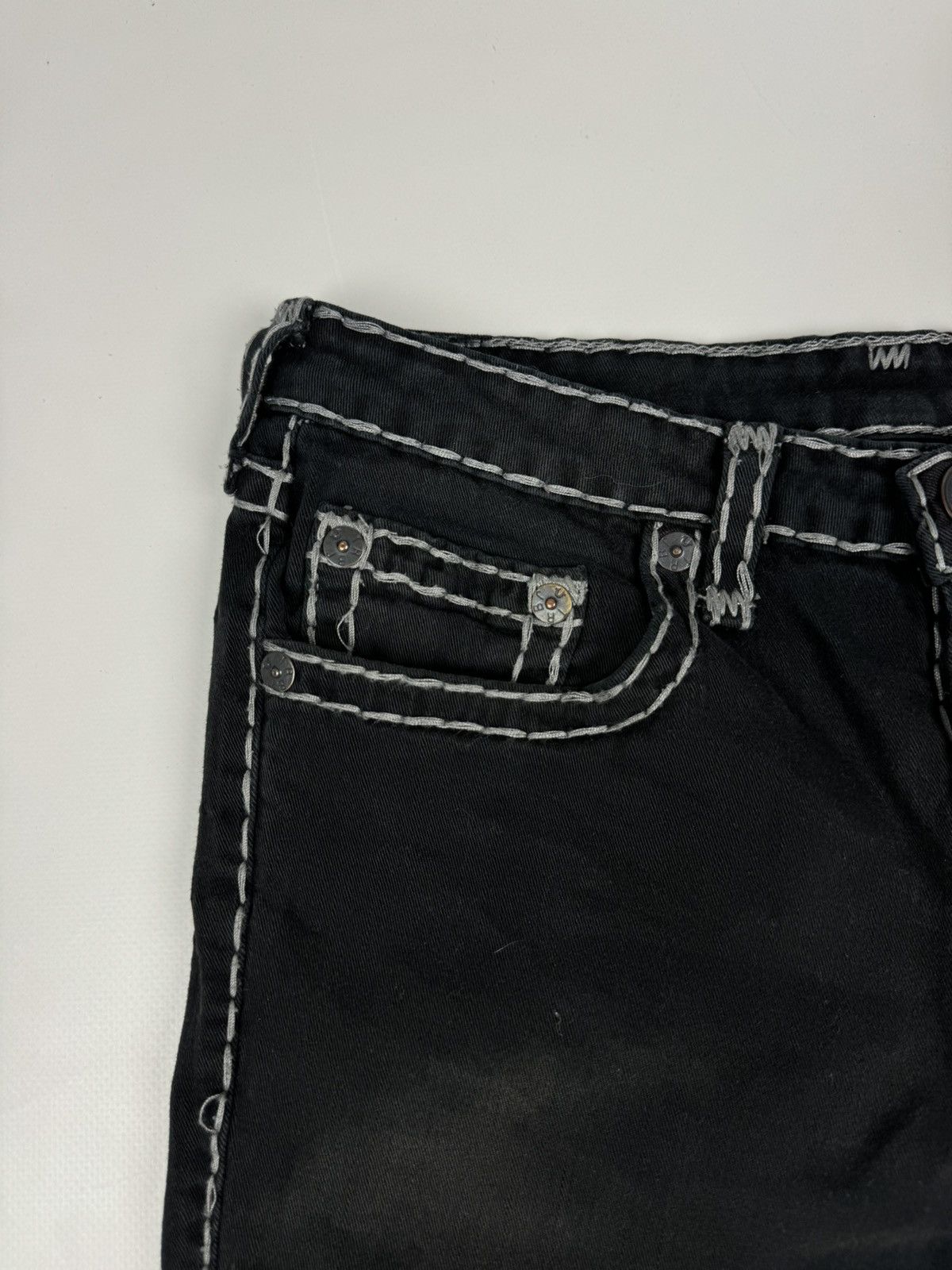 True Religion True Religion Faded Geno Super Slim Pants Size 30" / US 8 / IT 44 - 5 Thumbnail
