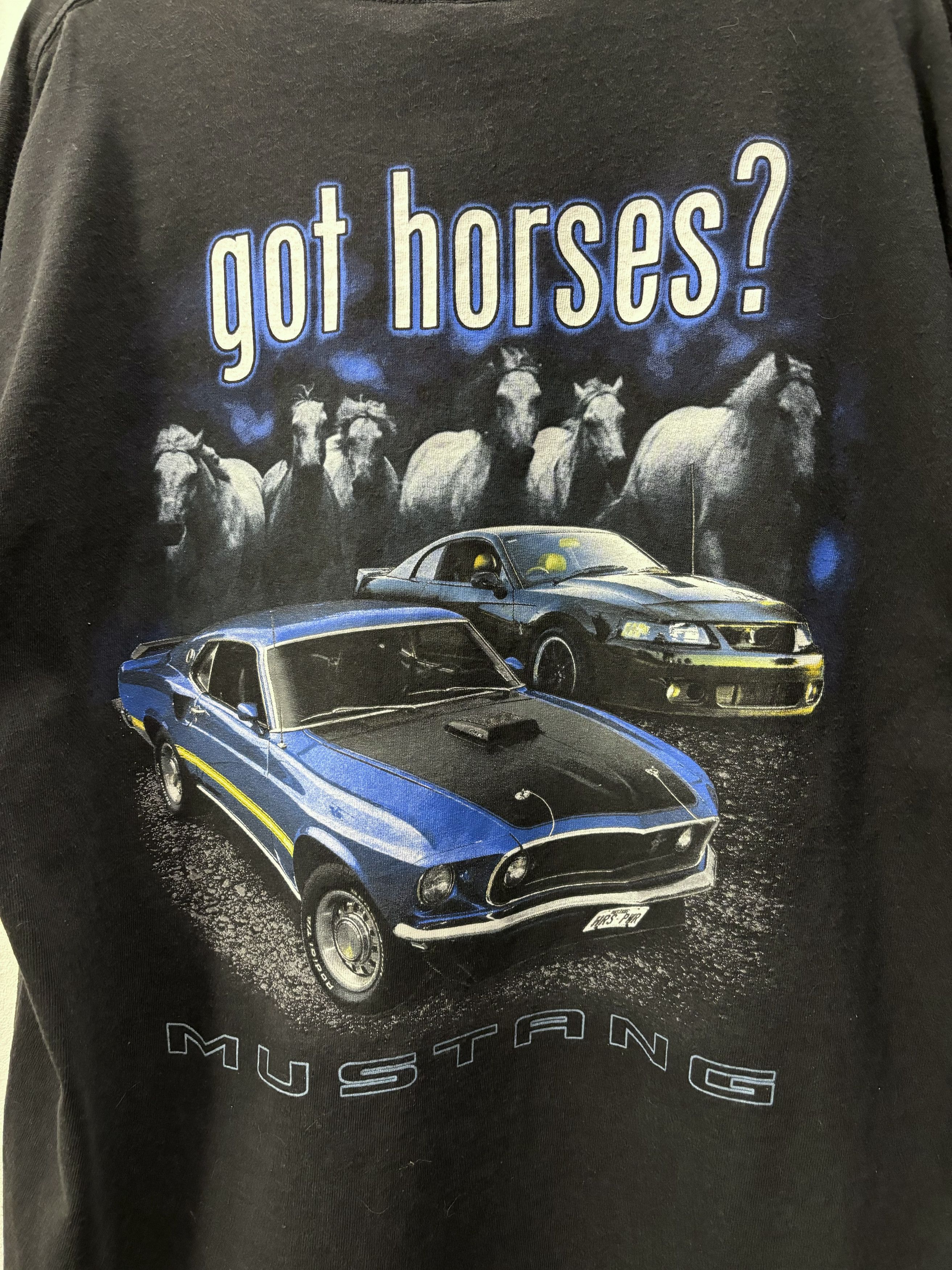 Ford × Mustang × Vintage Vintage Ford Mustang Big Back Print Tee Size US XL / EU 56 / 4 - 6 Thumbnail