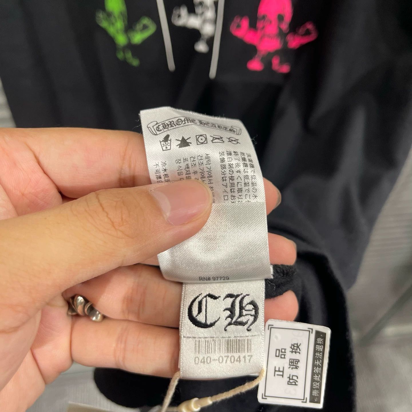 Chrome Hearts Chrome Hearts Foti 9-Grid Black/Color SS XL 99 New Size US XL / EU 56 / 4 - 7 Thumbnail