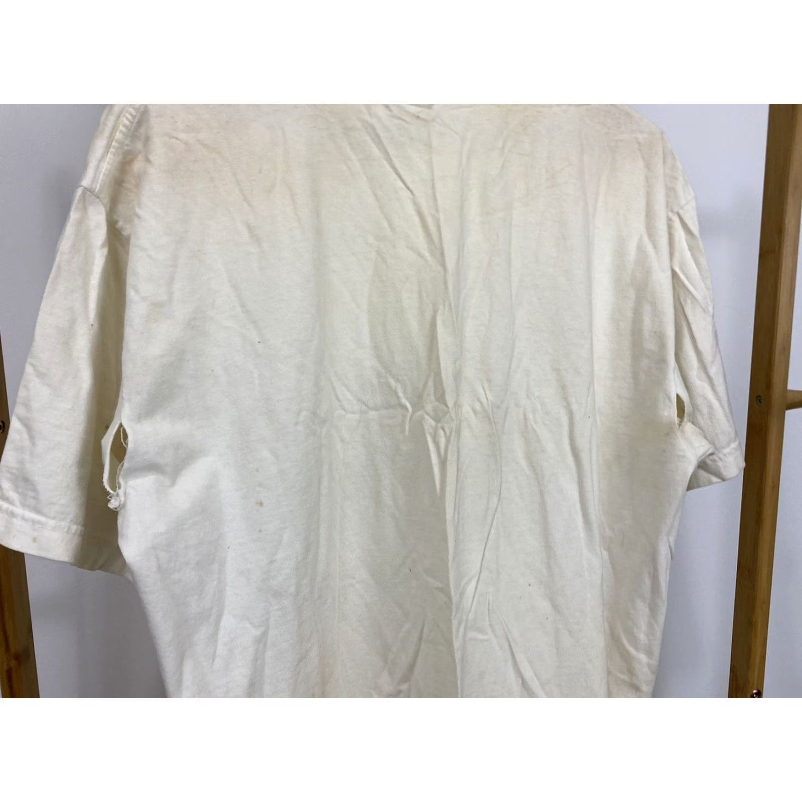 Vans VINTAGE Vans Warped Tour 1999 Festival Promo Short Sleeve T-Shirt L USA Shirt Mens Cream Size US L / EU 52-54 / 3 - 7 Thumbnail