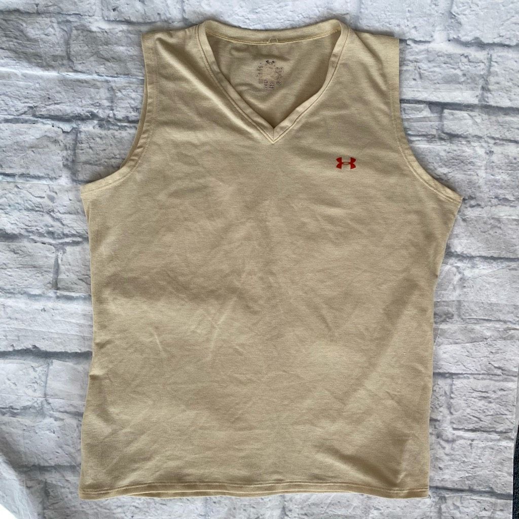 Under Armour Under armour women L heatgear v-neck sleeveless workout top Size L / US 10 / IT 46 - 1 Thumbnail