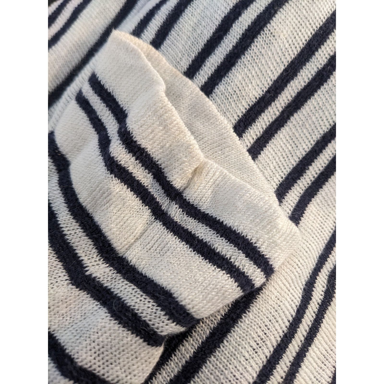 Vintage Havana Vintage Havana Crocheted Coastal Baja Striped Hoodie Small Size S / US 4 / IT 40 - 6 Thumbnail