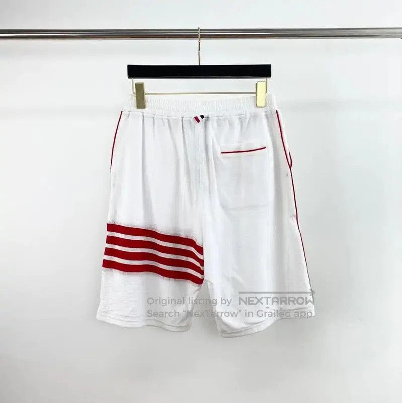 Thom Browne Thom Browne White Cotton Men's Shorts . Size US 30 / EU 46 - 2 Thumbnail