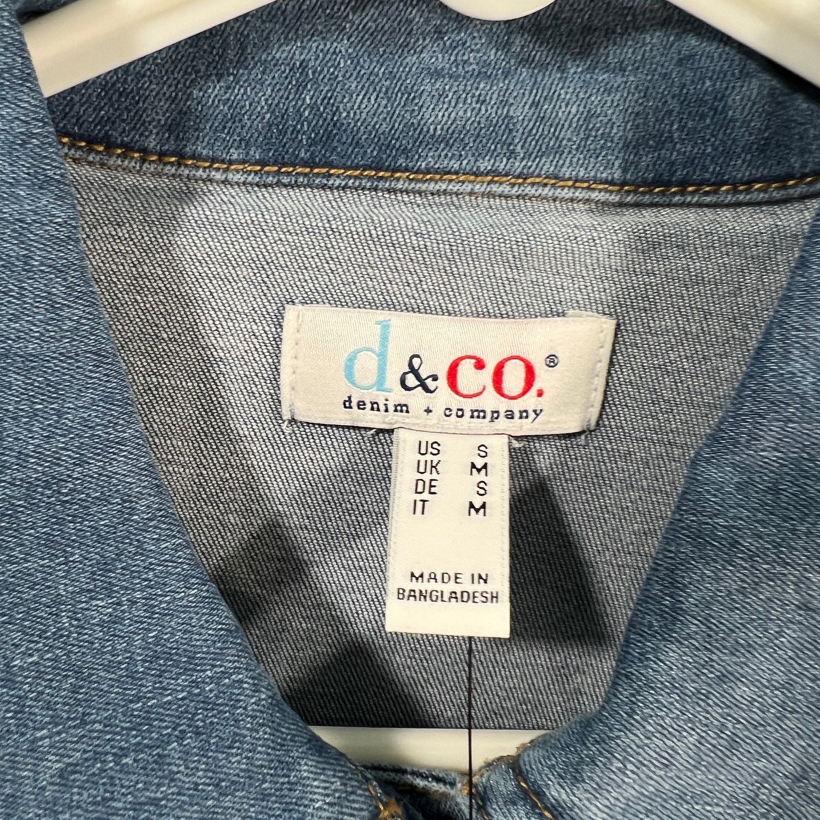 Other Denim & Co. Easy Stretch Americana Denim Size S / US 4 / IT 40 - 3 Thumbnail