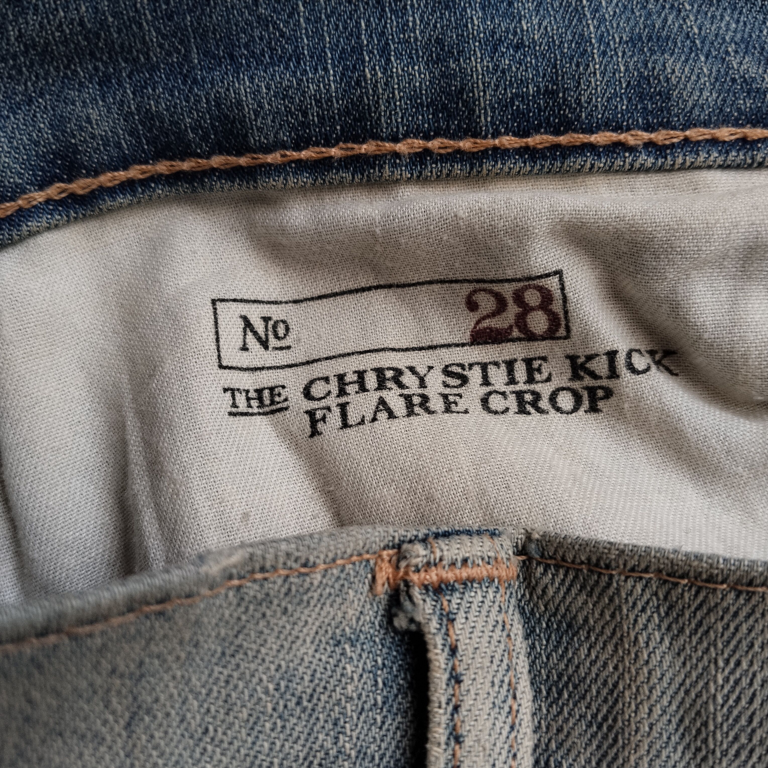 RRL Ralph Lauren Polo Ralph Lauren Chrystie kick flare crop Painter jeans Size US 28 / EU 44 - 6 Thumbnail
