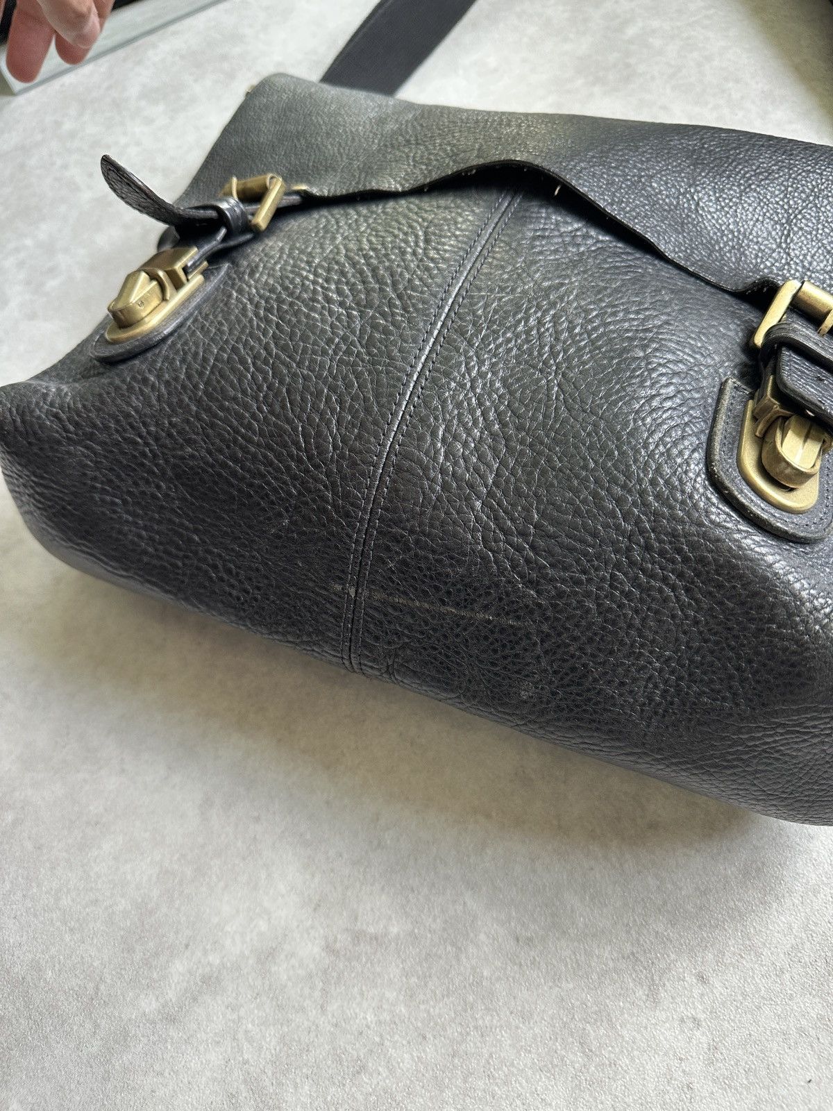 Mulberry Mulberry black leather crossbody bag with gold hardware Size ONE SIZE - 8 Thumbnail