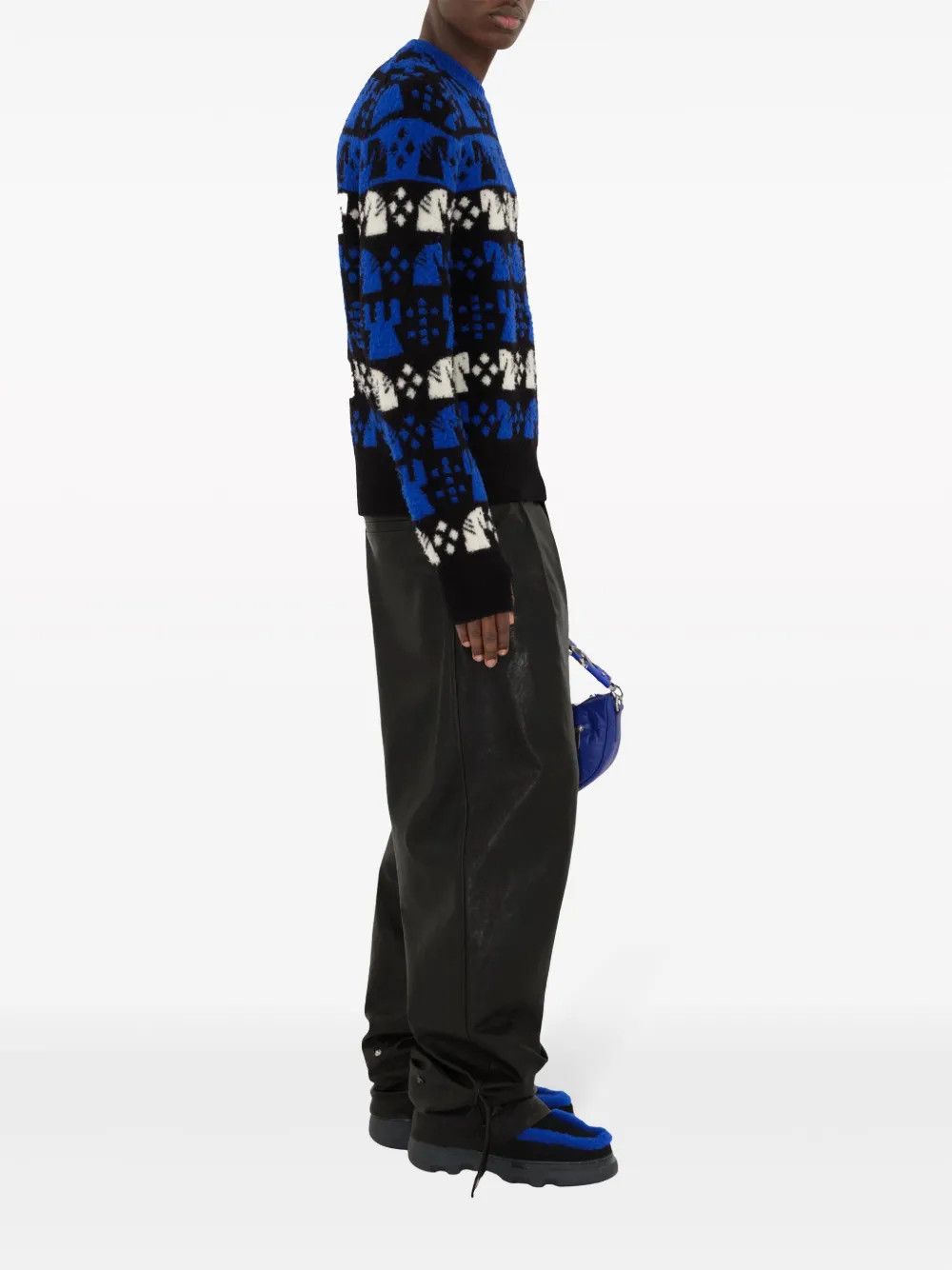 Burberry o1y0426 Crewneck Sweater in Multicolor Size US L / EU 52-54 / 3 - 3 Thumbnail