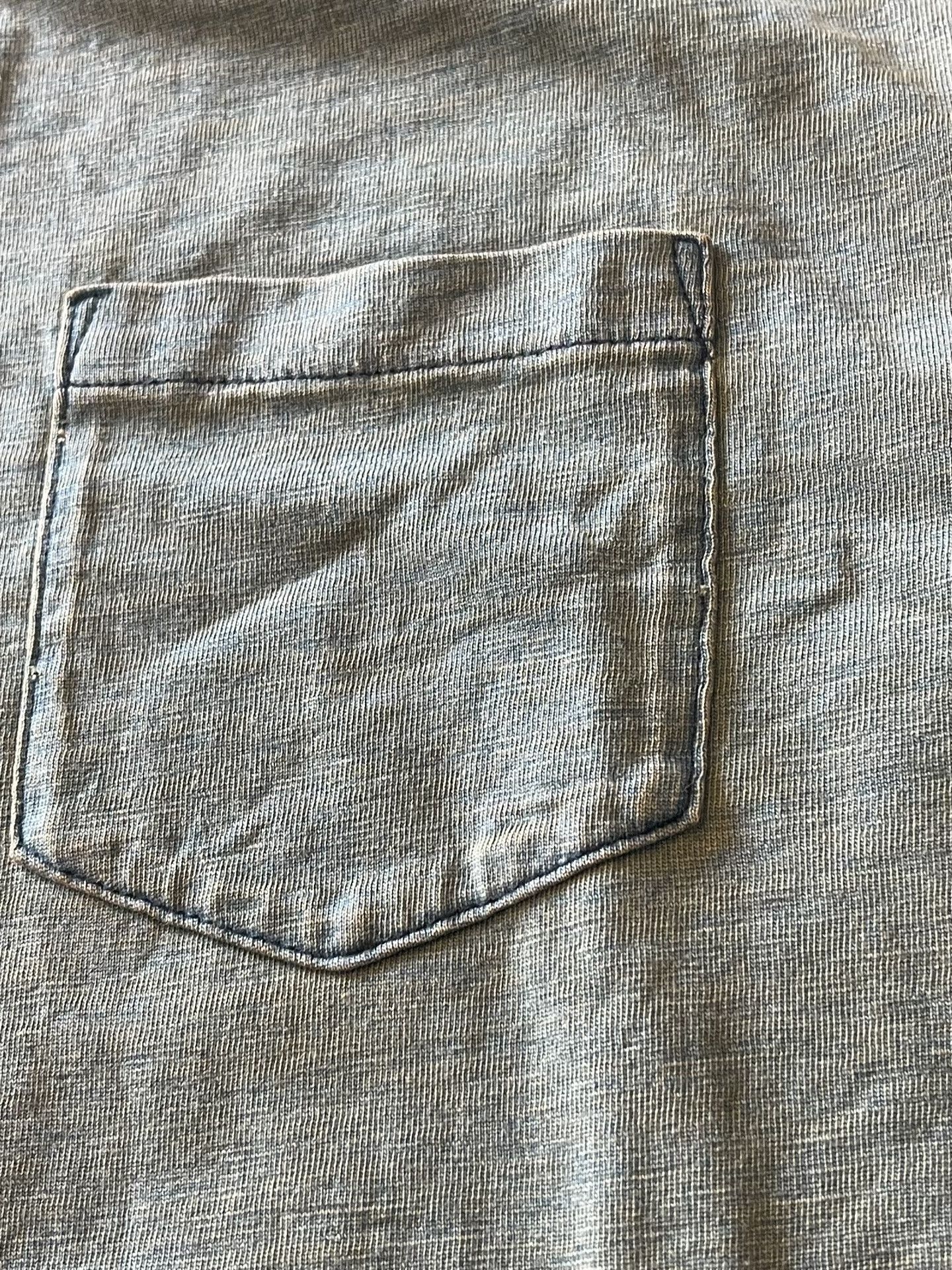 RRL Ralph Lauren RRL Indigo Heavy Washed Tee Size US L / EU 52-54 / 3 - 4 Thumbnail