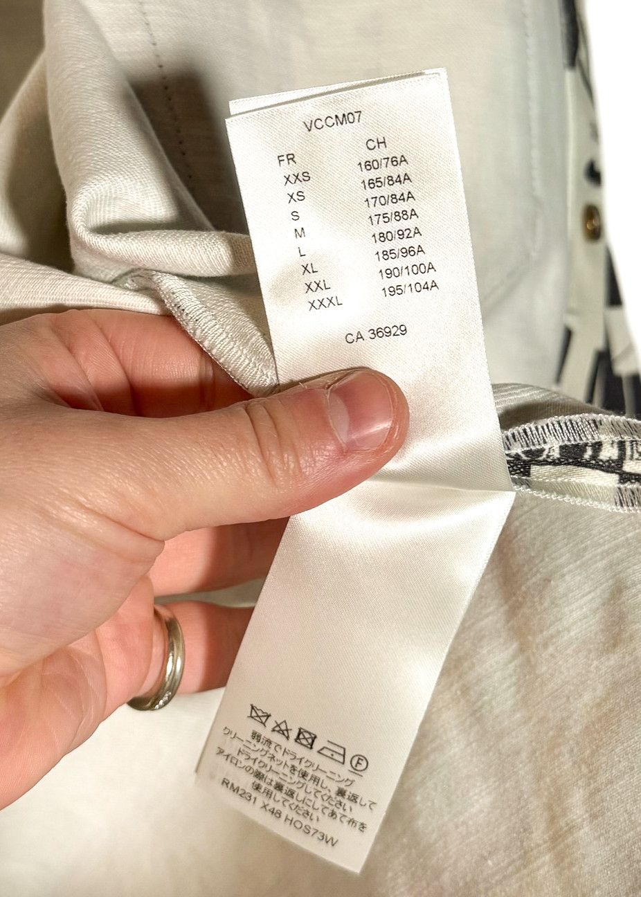 Louis Vuitton Louis Vuitton SS23 Black Ivory Pont-Neuf Graphic Denim Shirt Size US S / EU 44-46 / 1 - 11 Thumbnail