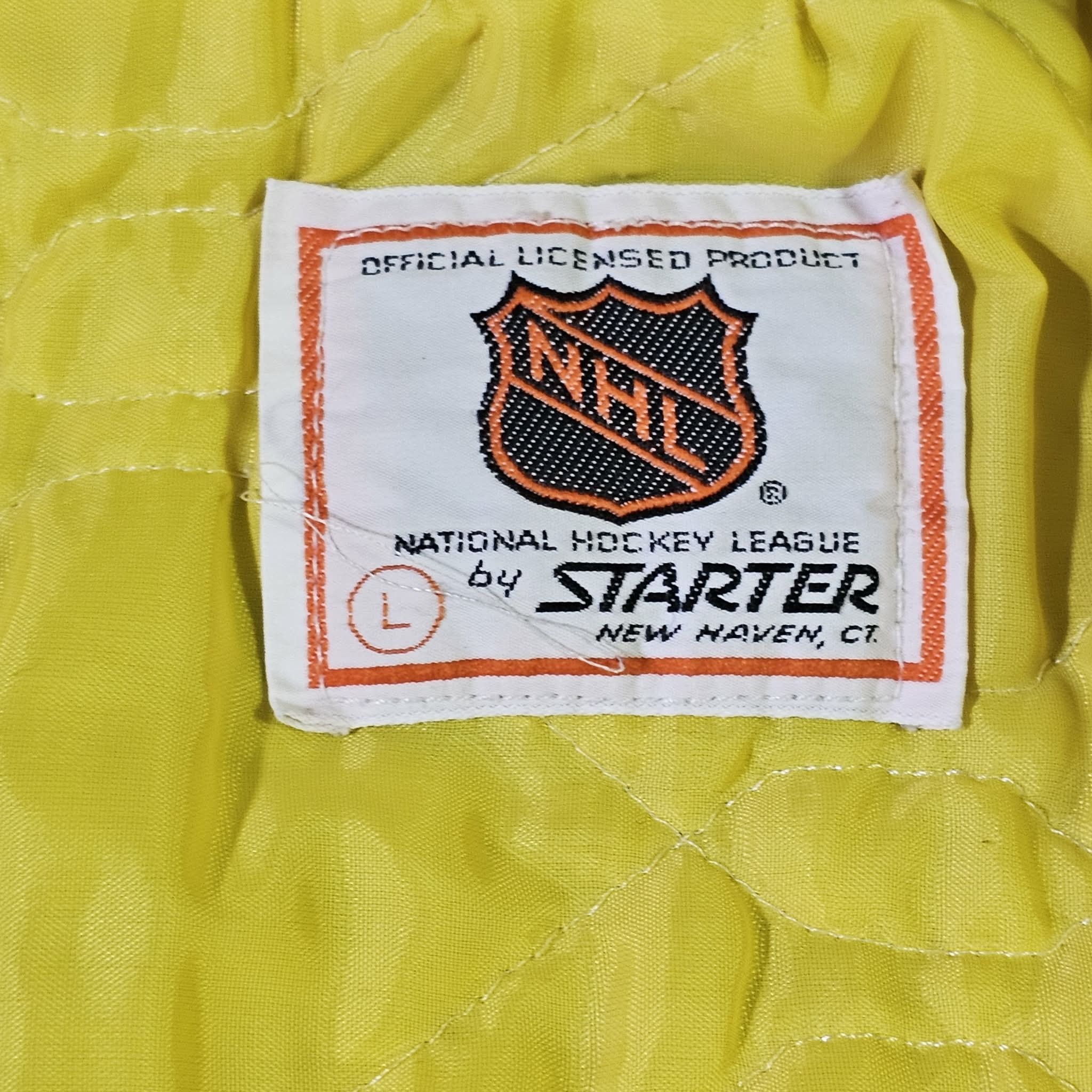 NHL Los Angeles Kings Vintage 80s Starter Satin Bomber Jacket Size US L / EU 52-54 / 3 - 5 Thumbnail