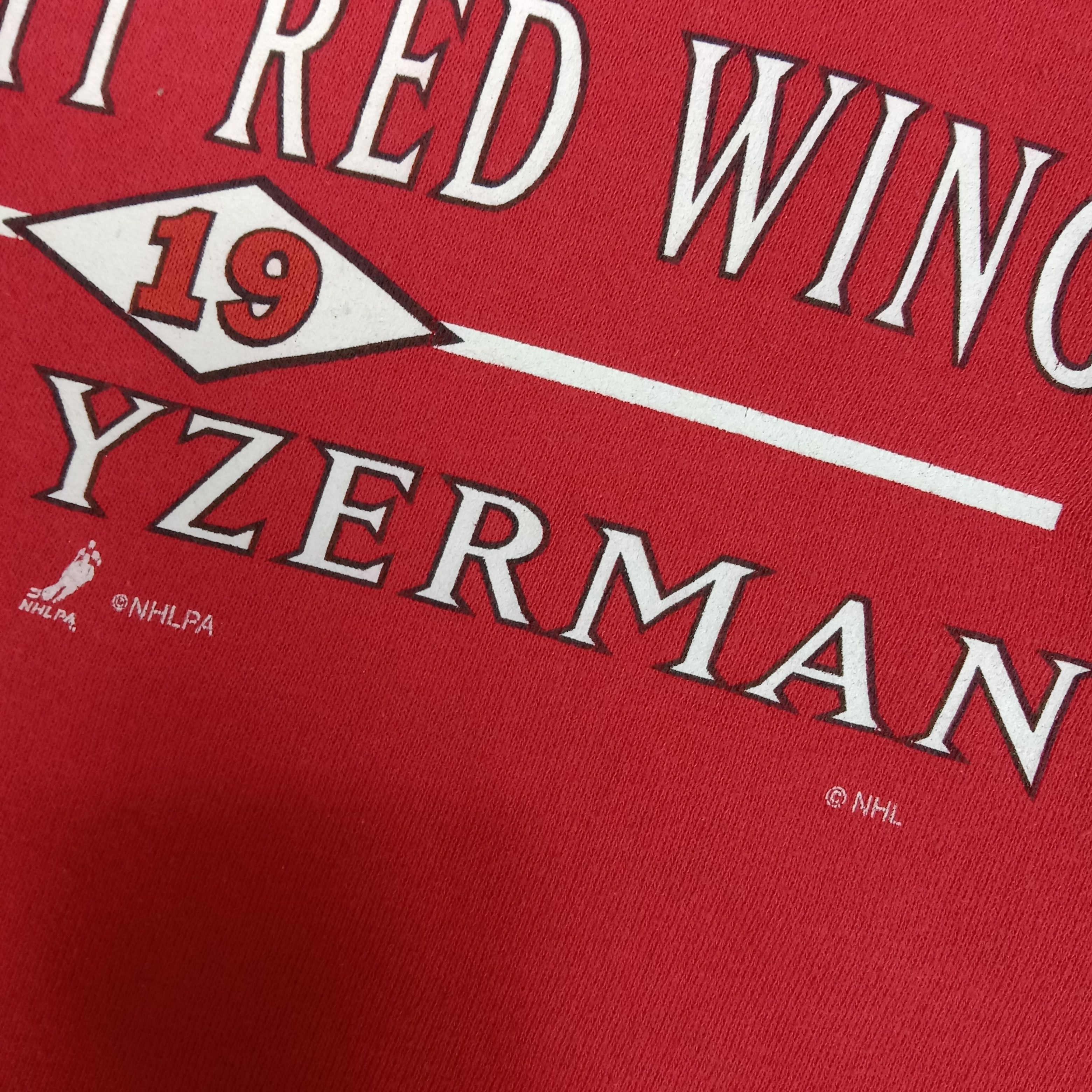 Red Wing × Vintage Detroit Red Wings Steve Yzerman Brand Sweatshirt Size US M / EU 48-50 / 2 - 3 Thumbnail