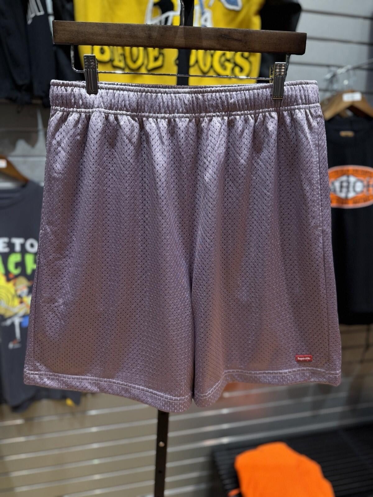 Supreme Supreme Small Box Baggy Mesh Shorts Size Small Purple NEW Size US 30 / EU 46 - 3 Thumbnail