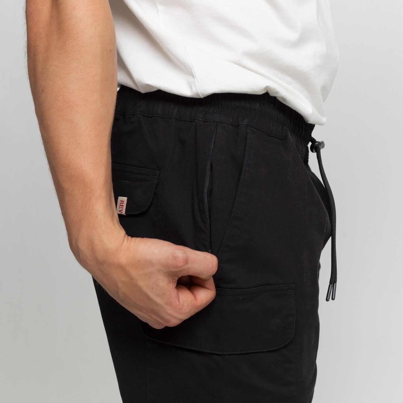 Other BNWT Revolution of 1995 Black Cargo Shorts - Size Medium Size US 30 / EU 46 - 6 Thumbnail