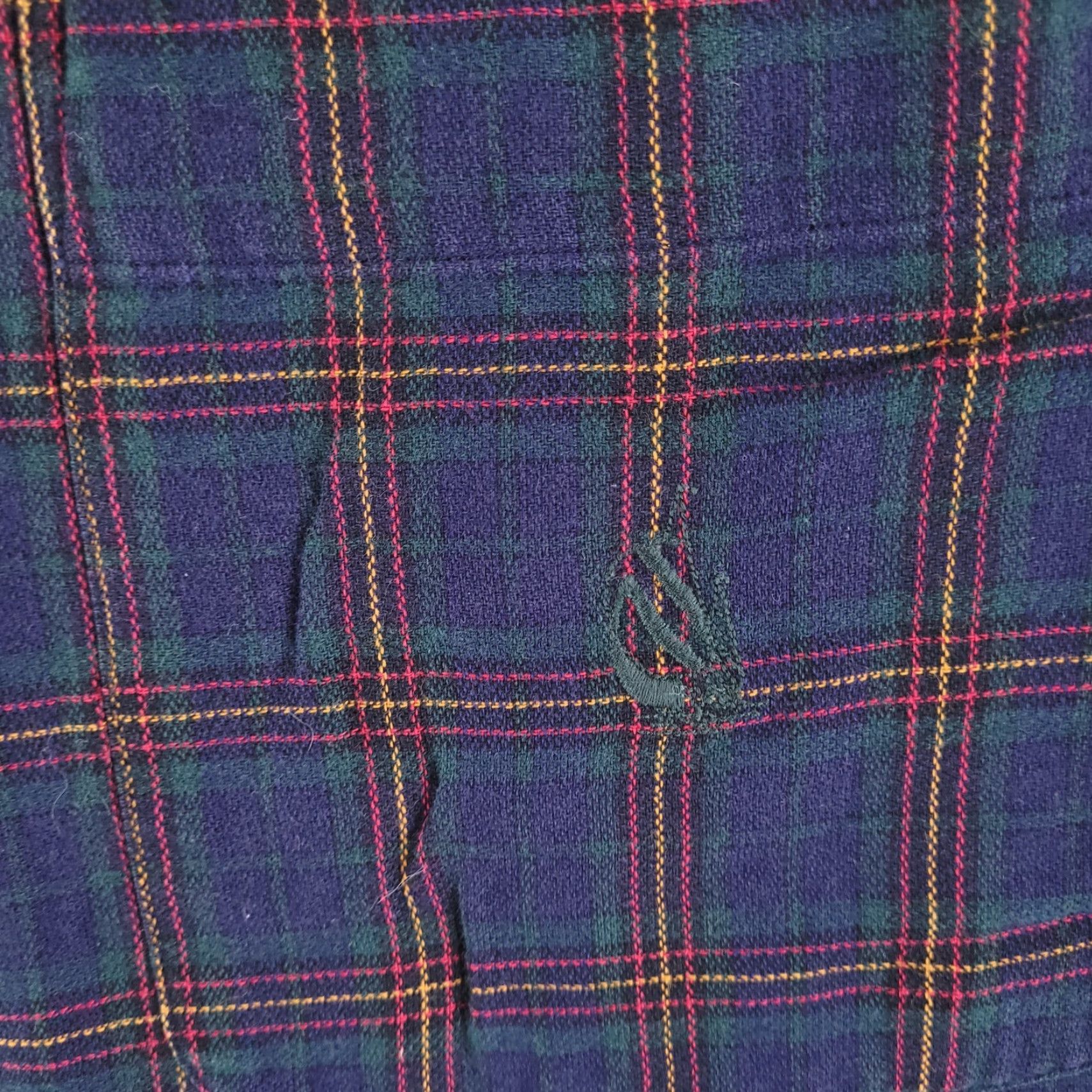Nautica VINTAGE Nautica Shirt Mens XL 2XL Baggy Oxford Flannel Plaid Long Sleeve Button Size US XL / EU 56 / 4 - 2 Thumbnail