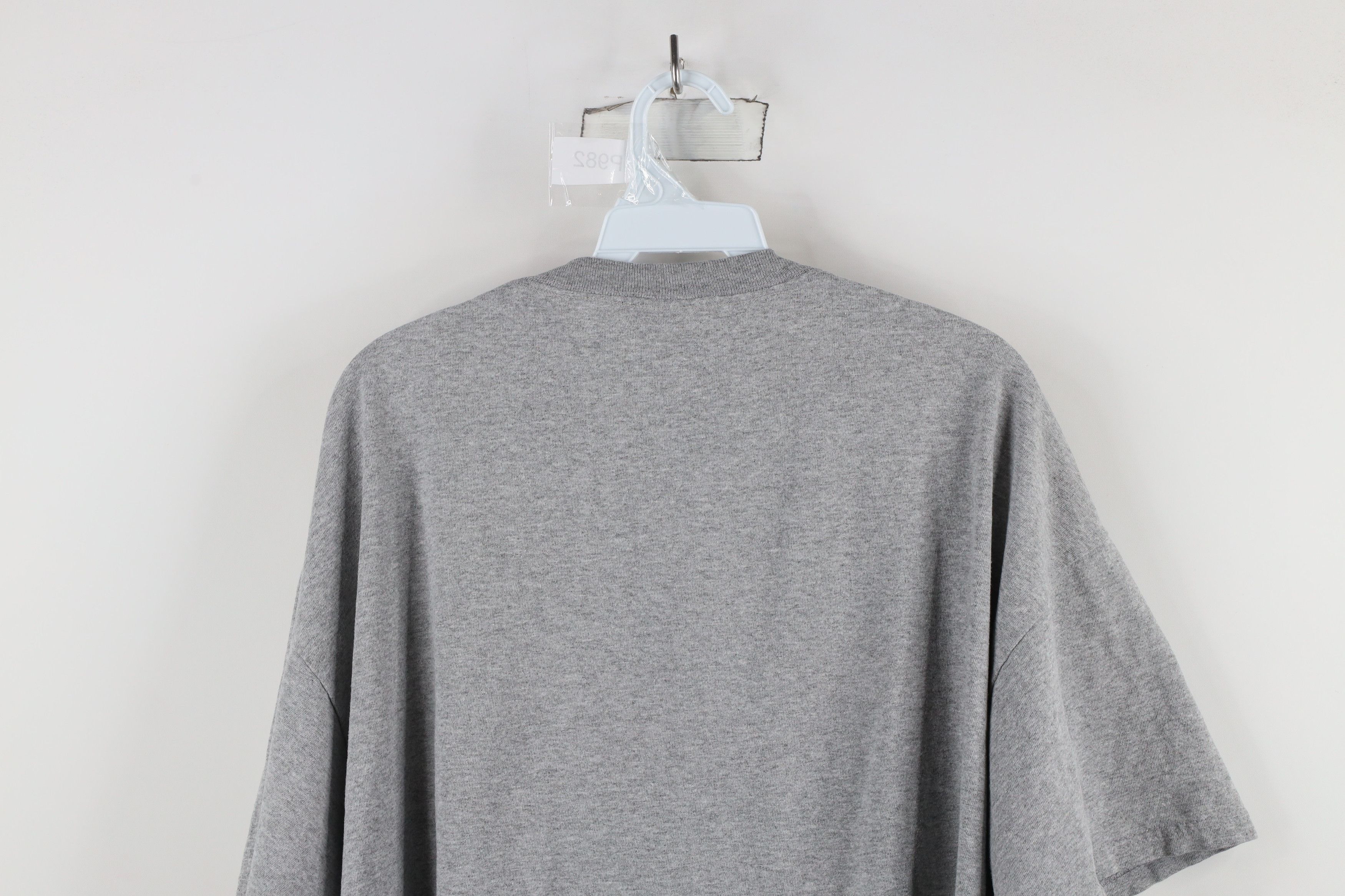Nike × Vintage Vintage Nike Air Max Travis Scott Big Swoosh T-Shirt Gray Size US XXL / EU 58 / 5 - 9 Thumbnail