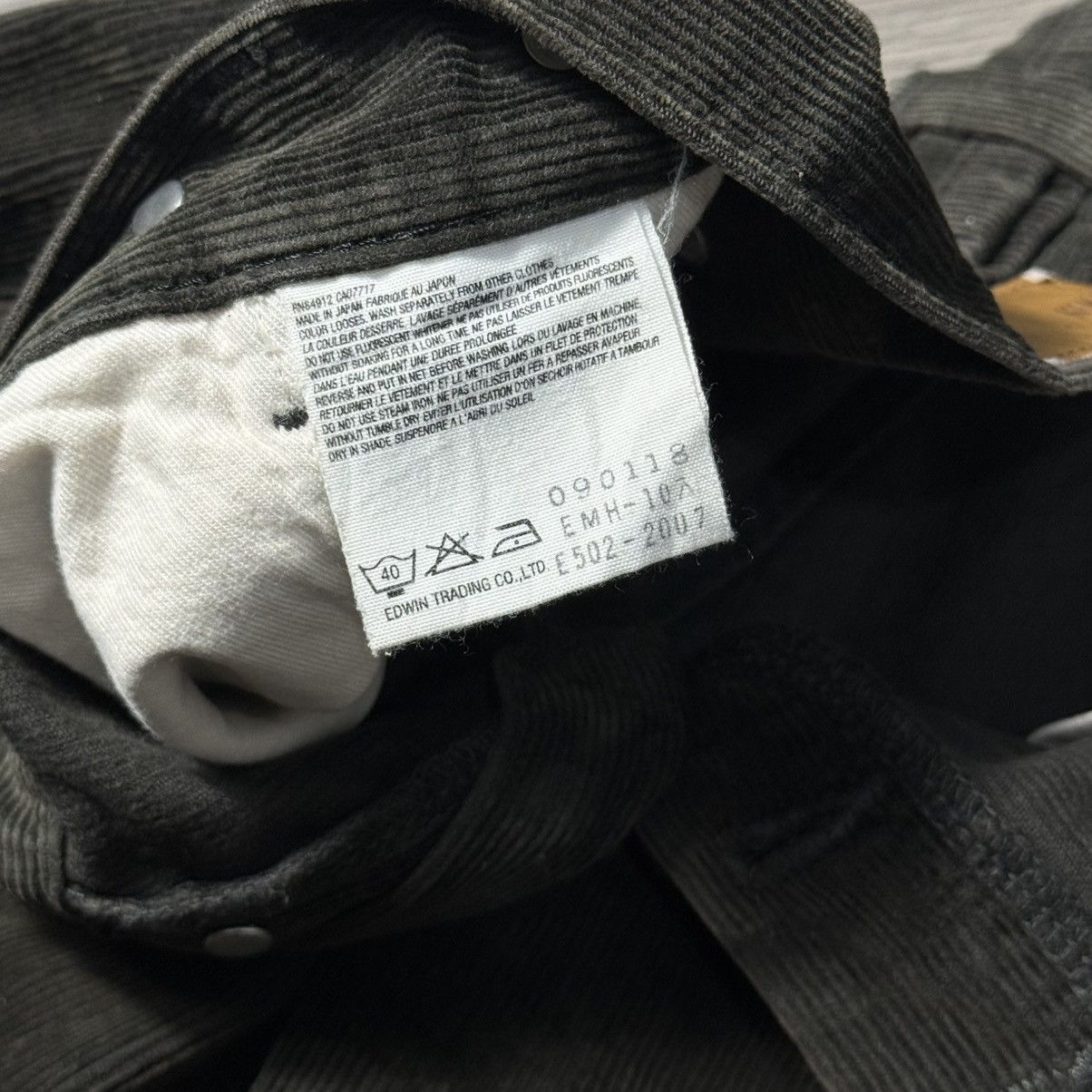 Margaret Howell Margaret Howell x Edwin Cordoroy Pants Size US 27 - 9 Thumbnail