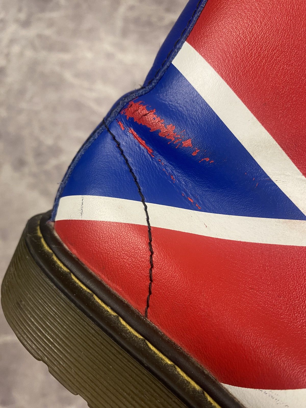 Dr. Martens Dr.Martens British Flag Rare Boots Y2K Size US 6 / IT 36 - 5 Thumbnail