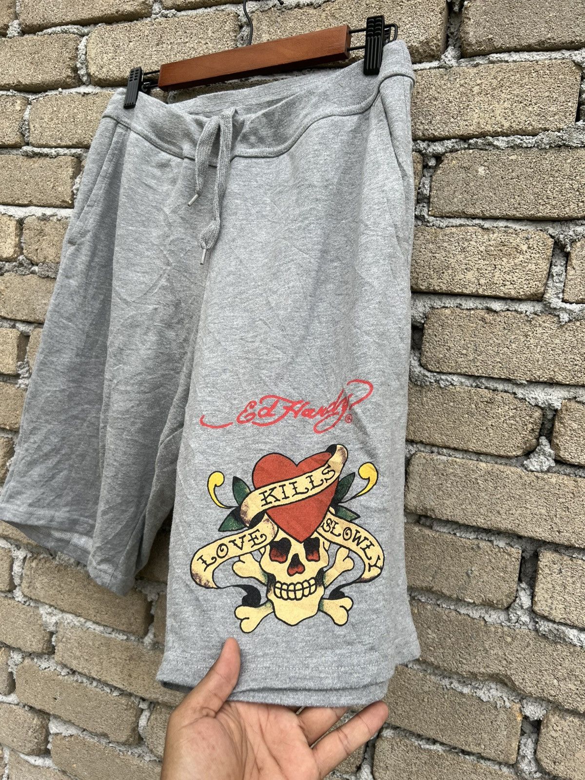Ed Hardy Ed Hardy Short Pants Skull Print Size US 30 / EU 46 - 4 Thumbnail