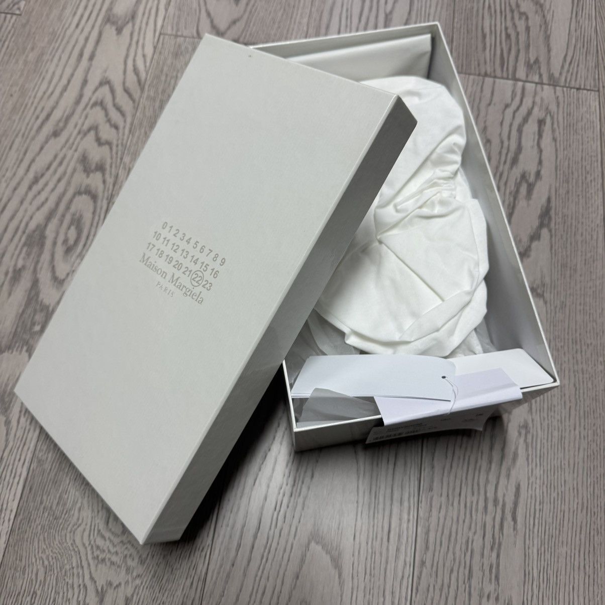 Maison Margiela NWT Distressed Replica Women’s Sneaker - Blue/White - 37.5 Size US 7.5 / IT 37.5 - 14 Thumbnail