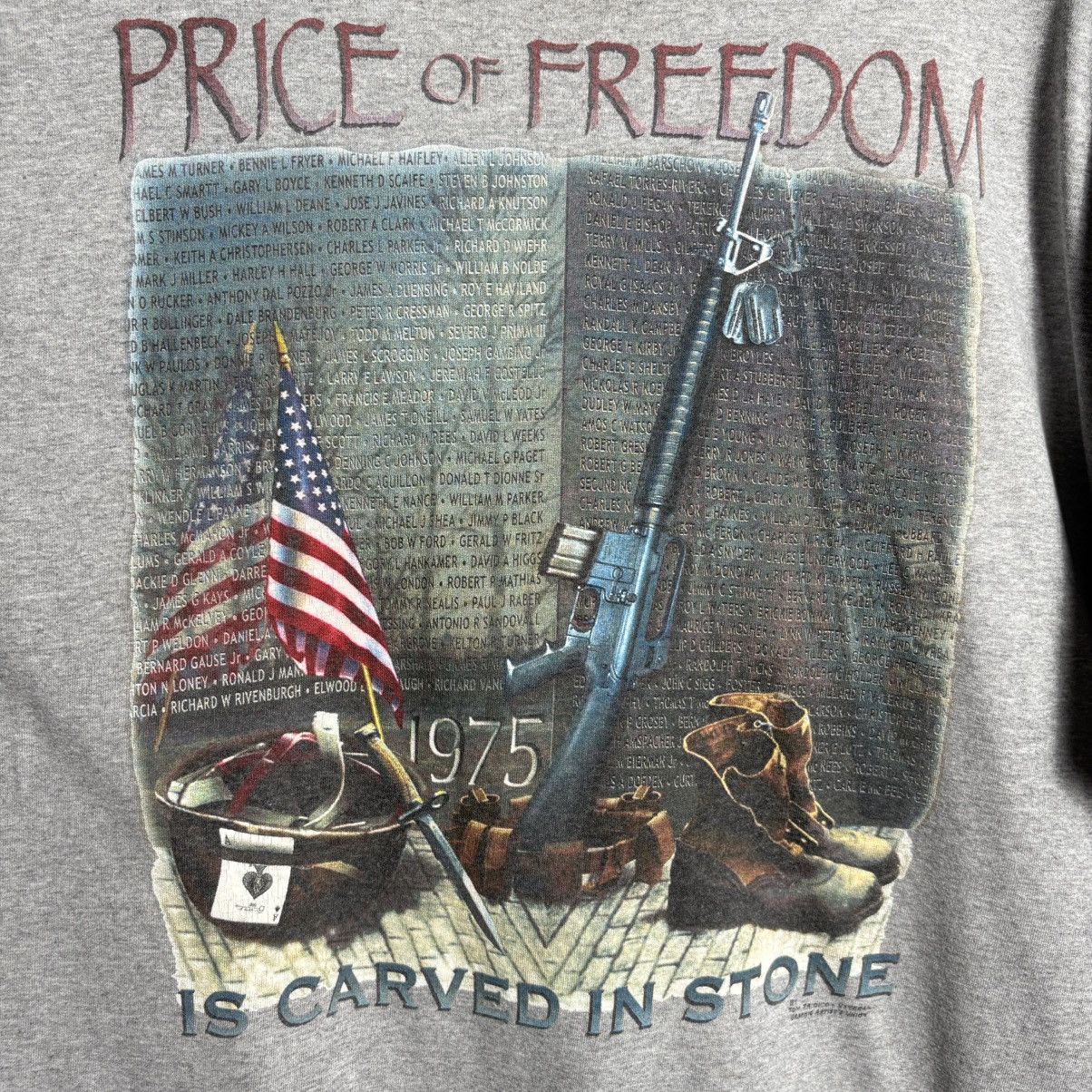 Vintage Vintage USA Military Price Of Freedom Graphic T-Shirt Size US XL / EU 56 / 4 - 2 Thumbnail