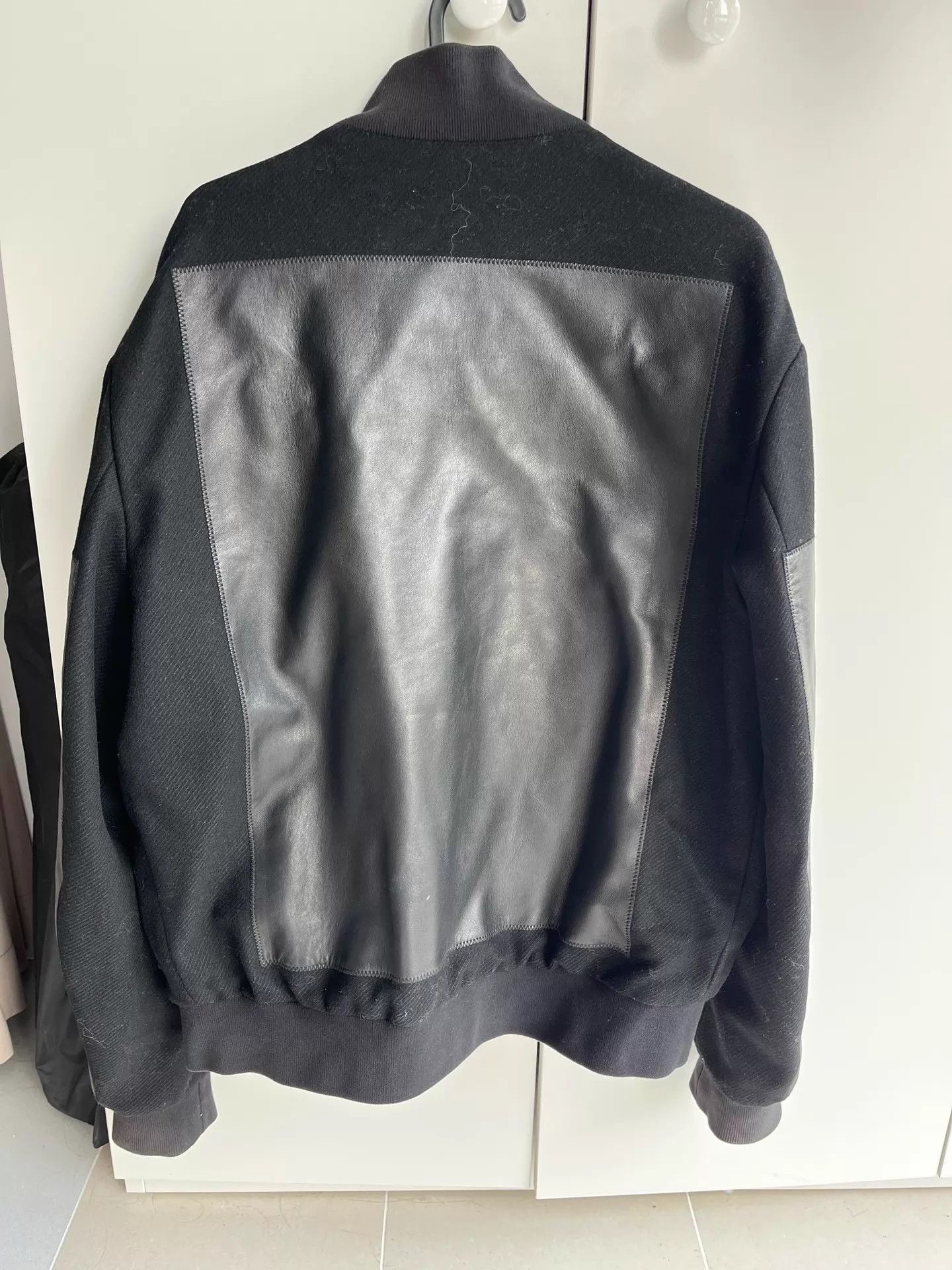 Alexander McQueen AMQ Colorblock Cowhide Leather Jacket Unisex 46 8-9/10 Size US S / EU 44-46 / 1 - 6 Thumbnail