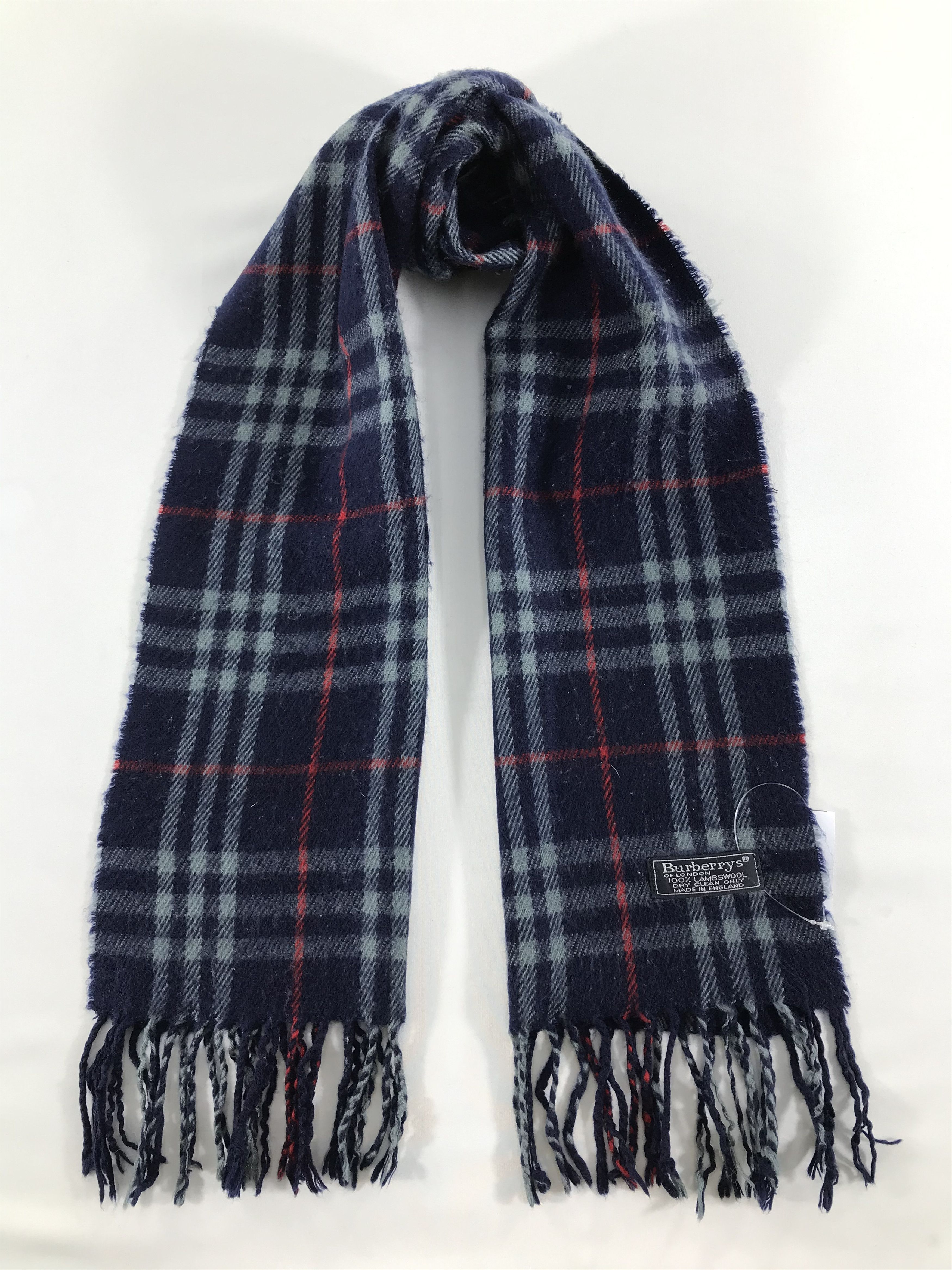Burberry Vintage Burberry Scarf/Muffler/Neckwear MF1452 Size ONE SIZE - 1 Thumbnail