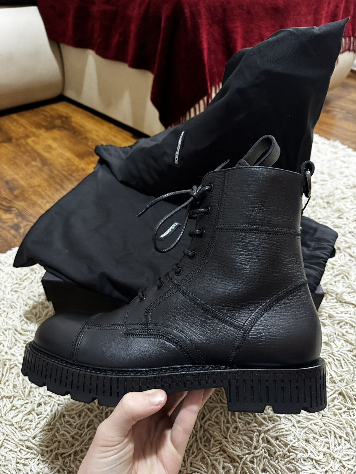 Dolce & Gabbana Dolce & Gabbana Ankle Boots Size US 9.5 / EU 42-43 - 1 Thumbnail