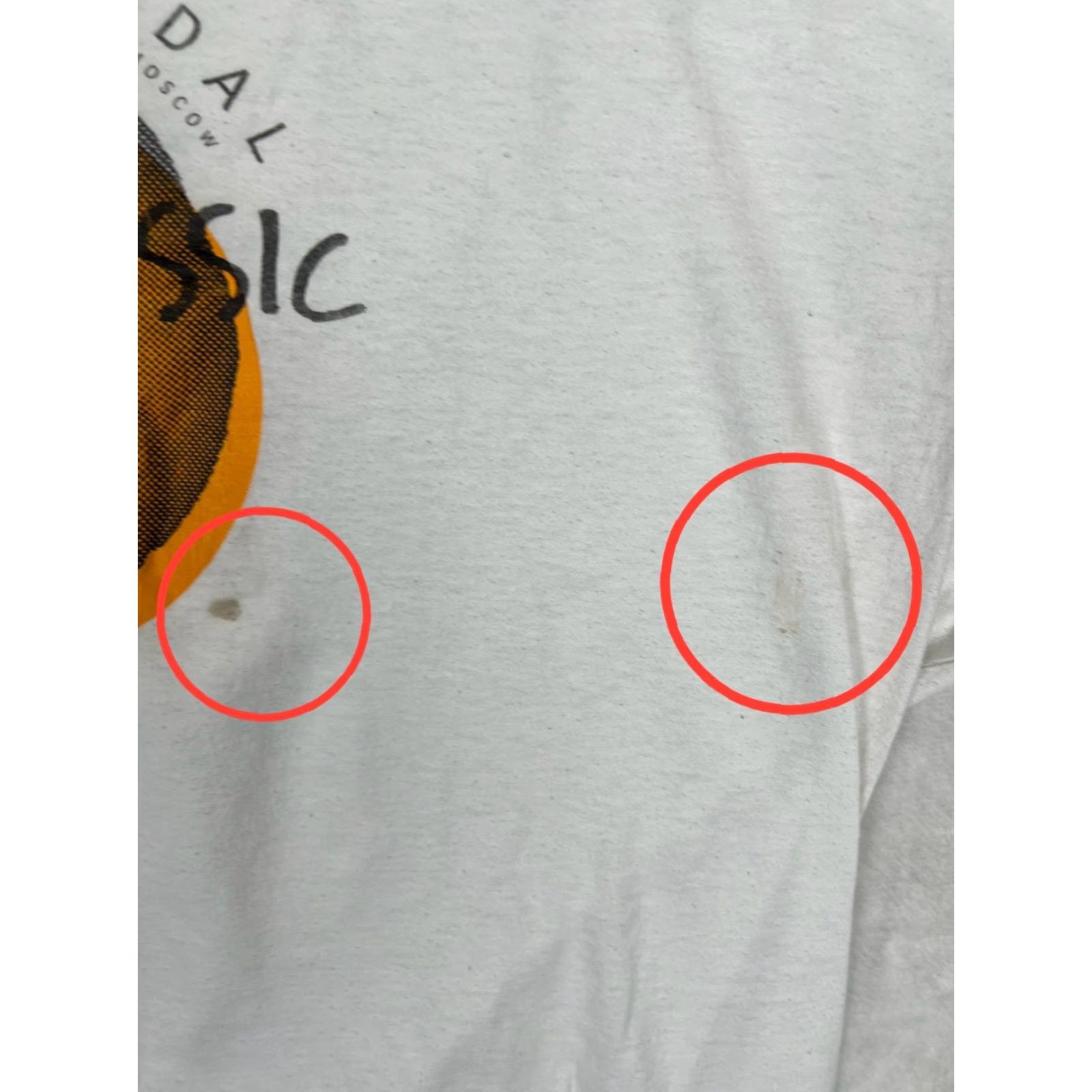 Hanes VINTAGE Gritman-Vandal Tennis Classic T-Shirt Mens XL White Idaho College 1998 Size US XL / EU 56 / 4 - 4 Thumbnail