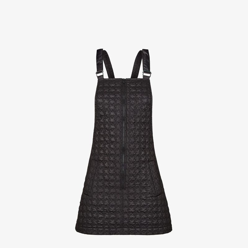 Fendi o1B3y1r0326 Mini Dress in Black Size XS / US 0-2 / IT 36-38 - 1 Thumbnail