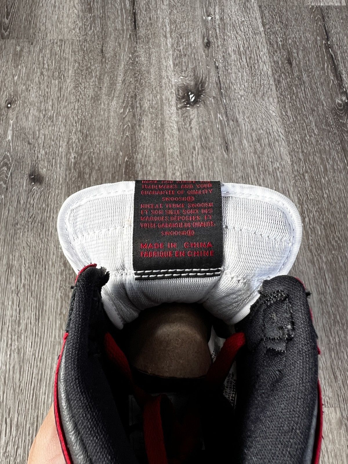 Jordan Brand Air Jordan 1 High “Bloodline” (GS) **PRE-OWNED** Size US 5.5 / EU 38 - 6 Thumbnail