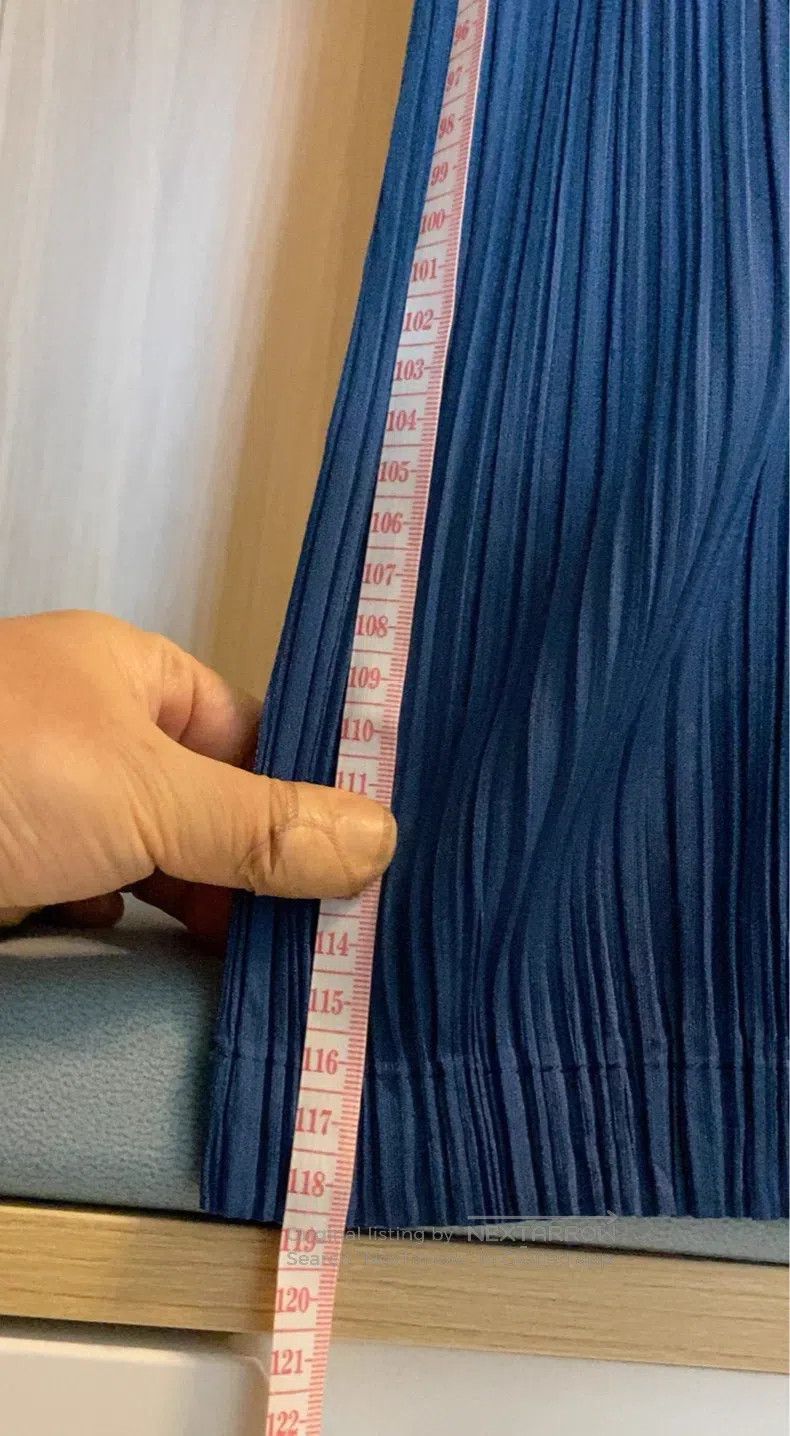 Issey Miyake Issey Miyake Blue Dress Size M / US 6-8 / IT 42-44 - 3 Thumbnail