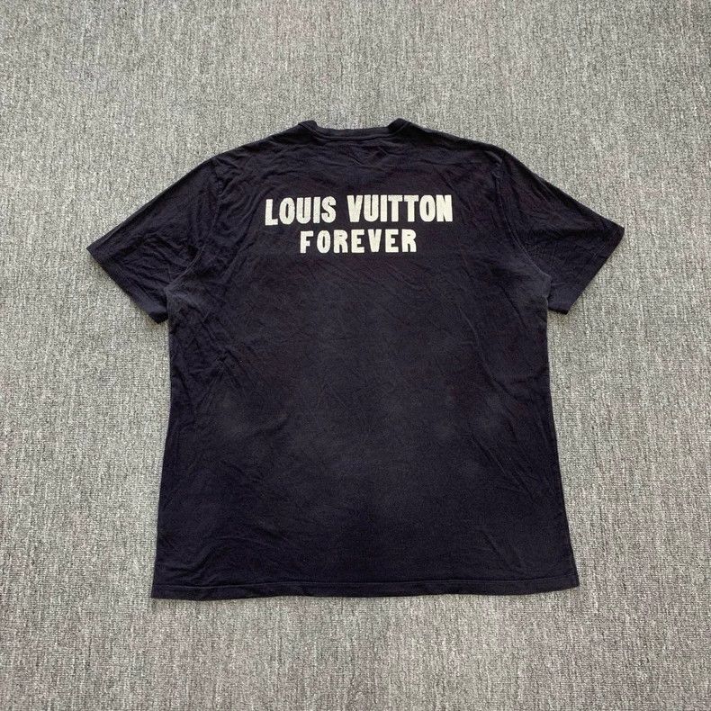 Louis Vuitton Louis Vuitton Pocket upside down logo short sleeve Size US XXL / EU 58 / 5 - 2 Thumbnail