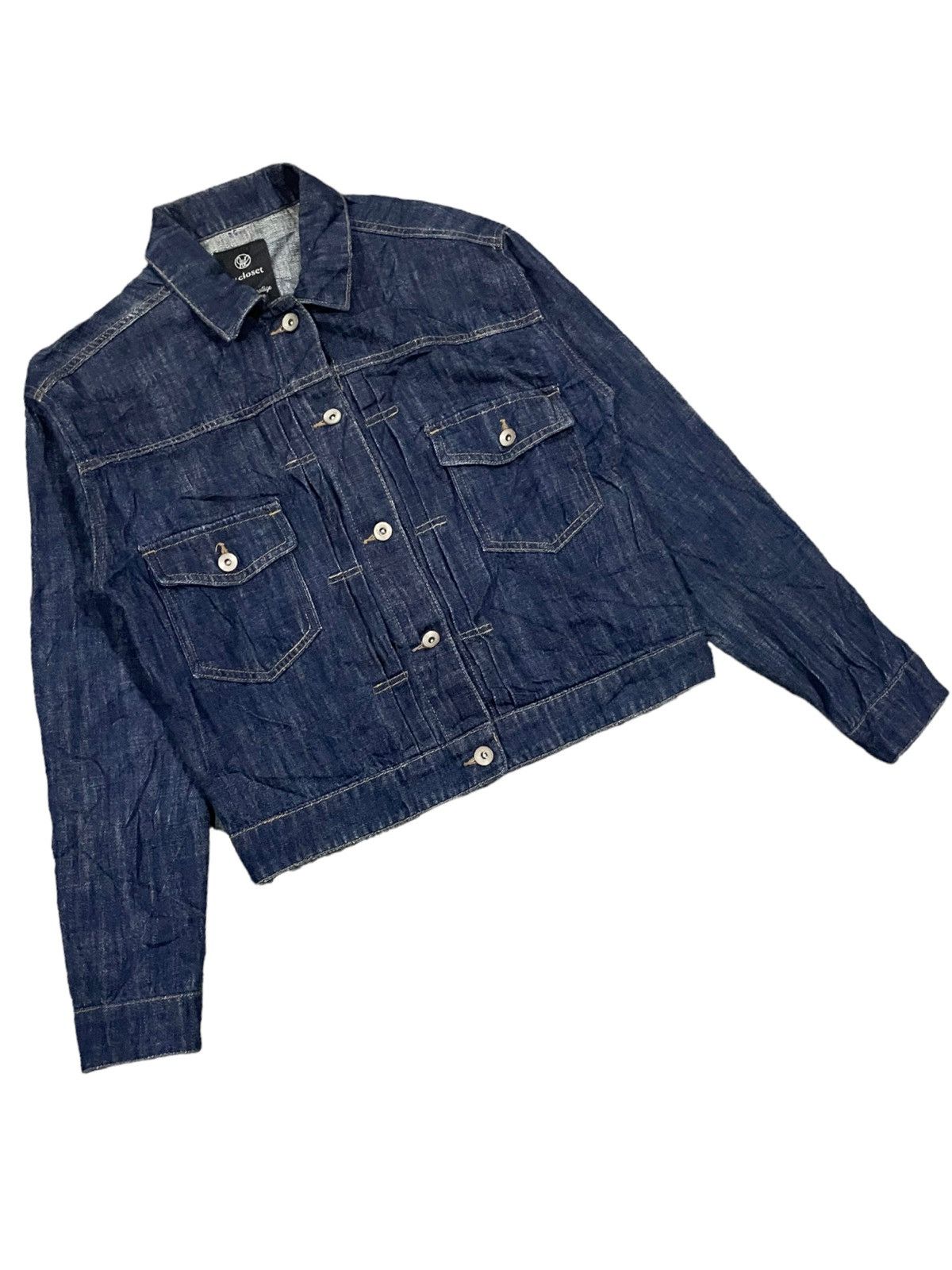 Japanese Brand W Closet Japan Type 2 1950s Inspired Denim Jacket Size US M / EU 48-50 / 2 - 8 Thumbnail
