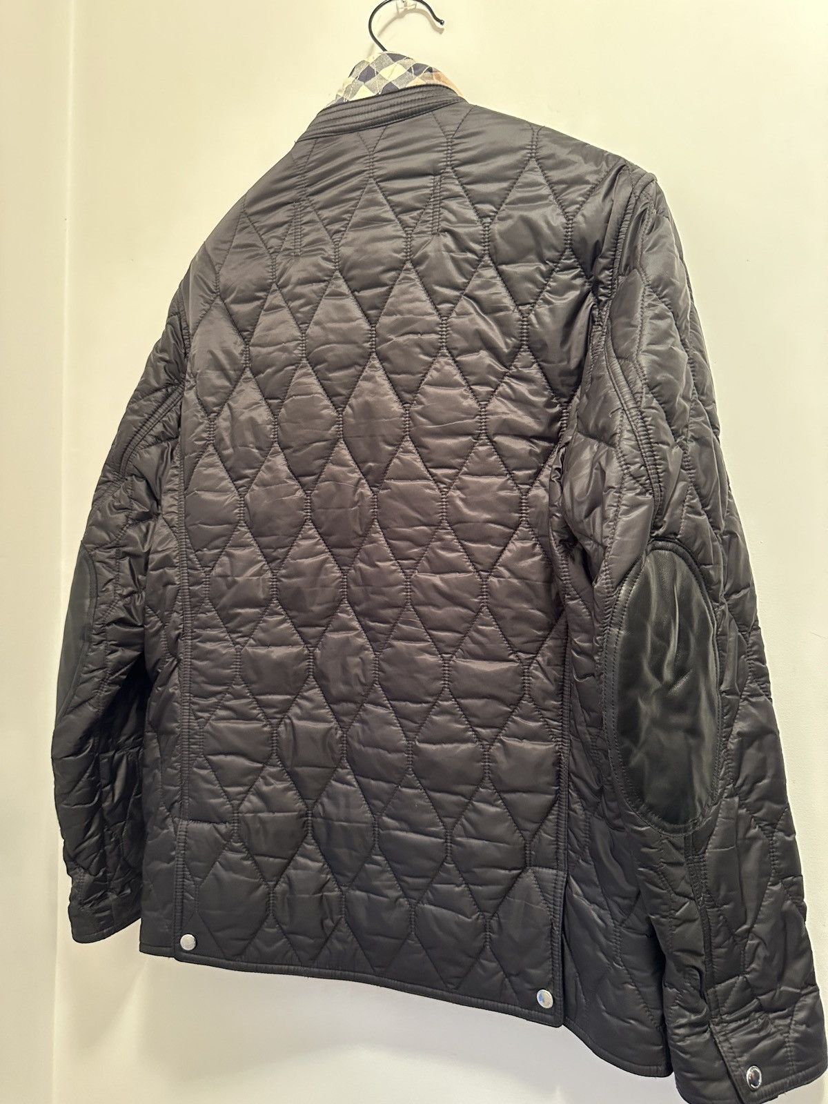 Burberry Burberry Brit Quilted Blazer Jacket Black Size Medium Size US M / EU 48-50 / 2 - 4 Thumbnail