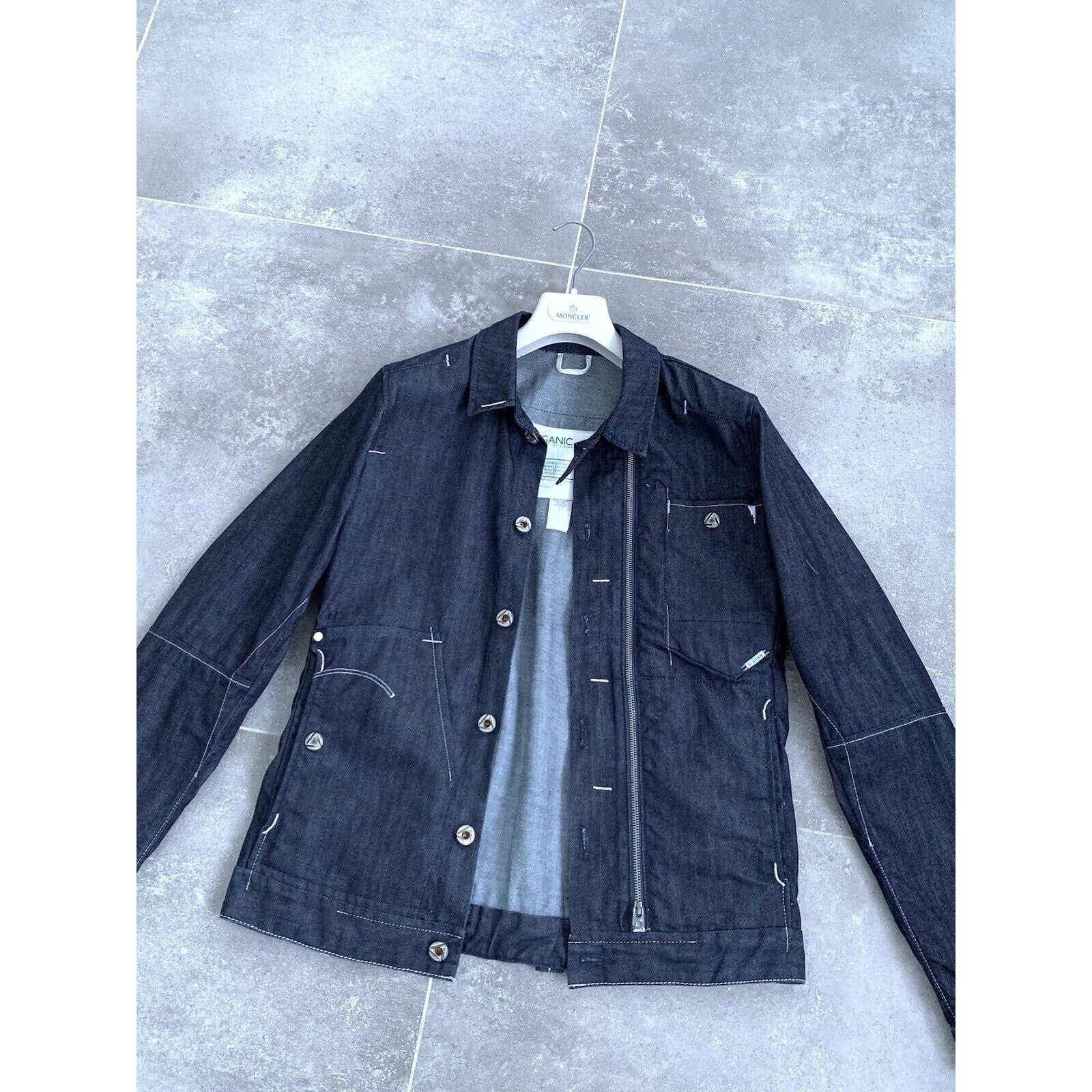G-Star Mens G-STAR ORGANIC Raw Alcatraz Denim Jacket Coat SZ M EU48 Size US M / EU 48-50 / 2 - 4 Thumbnail