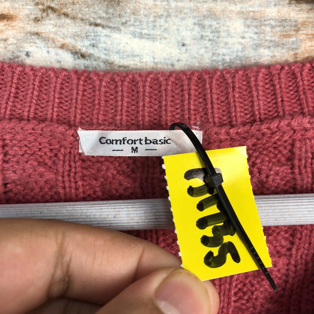 Homespun Knitwear × Japanese Brand Comfart Basic Pink Knitwear #A1735 Size M / US 6-8 / IT 42-44 - 9 Thumbnail