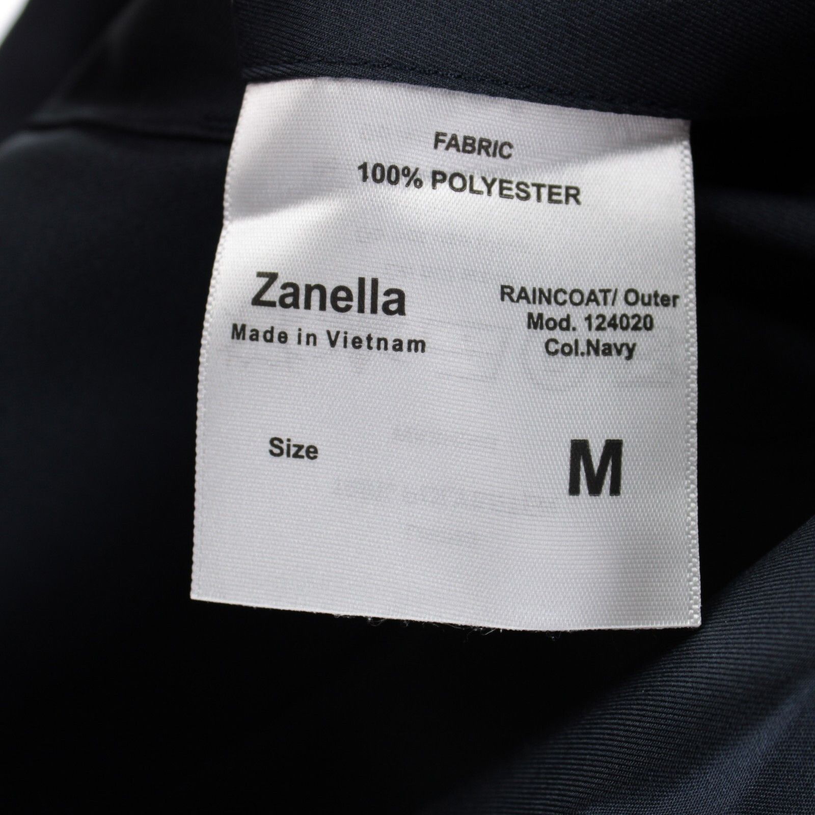 Zanella Zanella Jacket Size M US In Blue Polyester Size US M / EU 48-50 / 2 - 9 Thumbnail