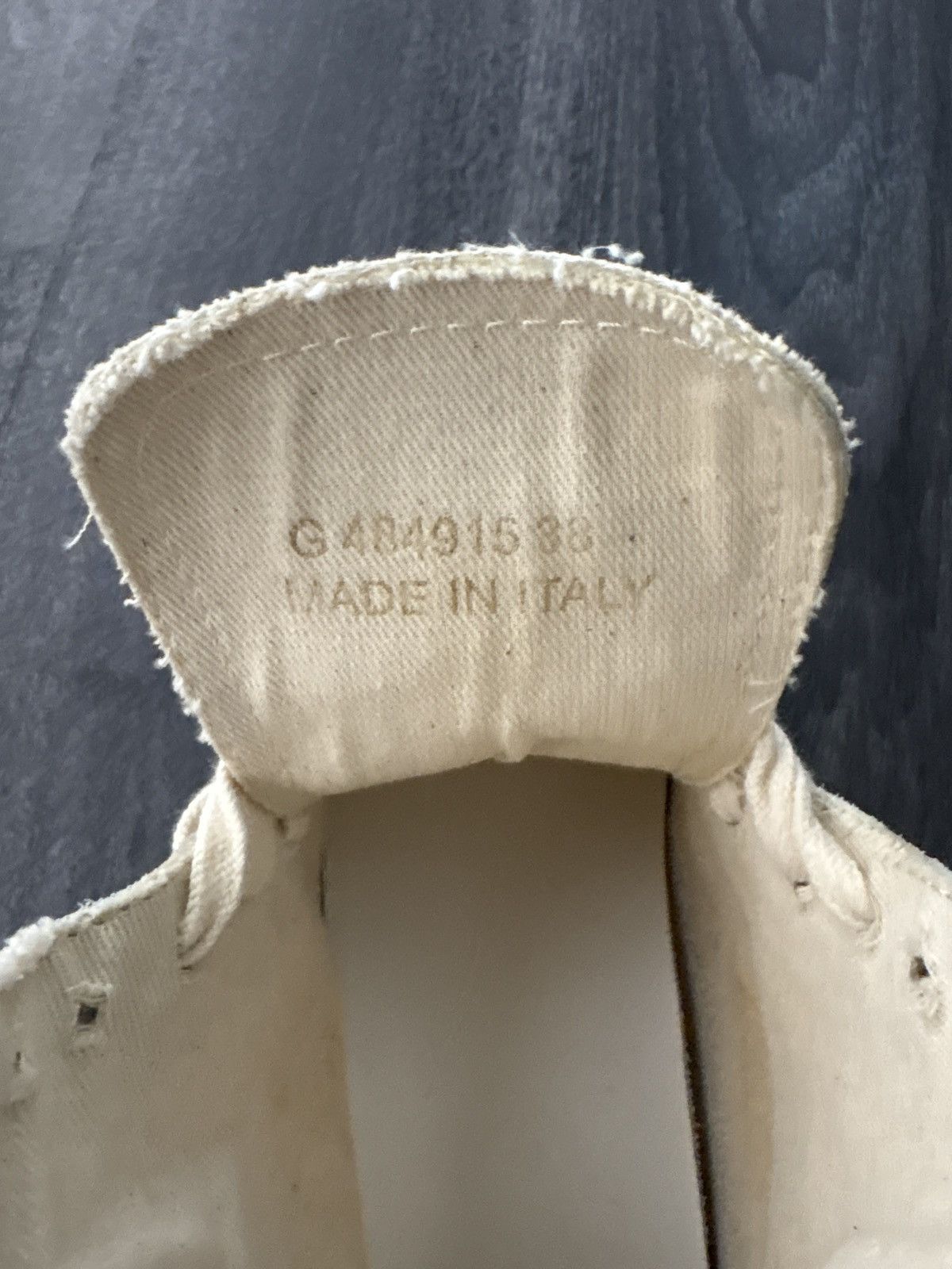 UNDERCOVER JUN TAKAHASHI Printed Soles Canvas Sneaker