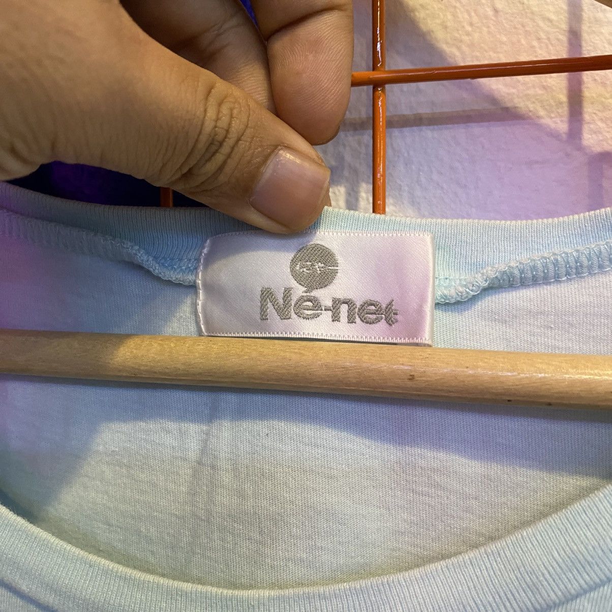 Ne-Net Vintage Ne-net Full Print Logo Japanese Brand Tshirt❗️ Size US L / EU 52-54 / 3 - 3 Thumbnail
