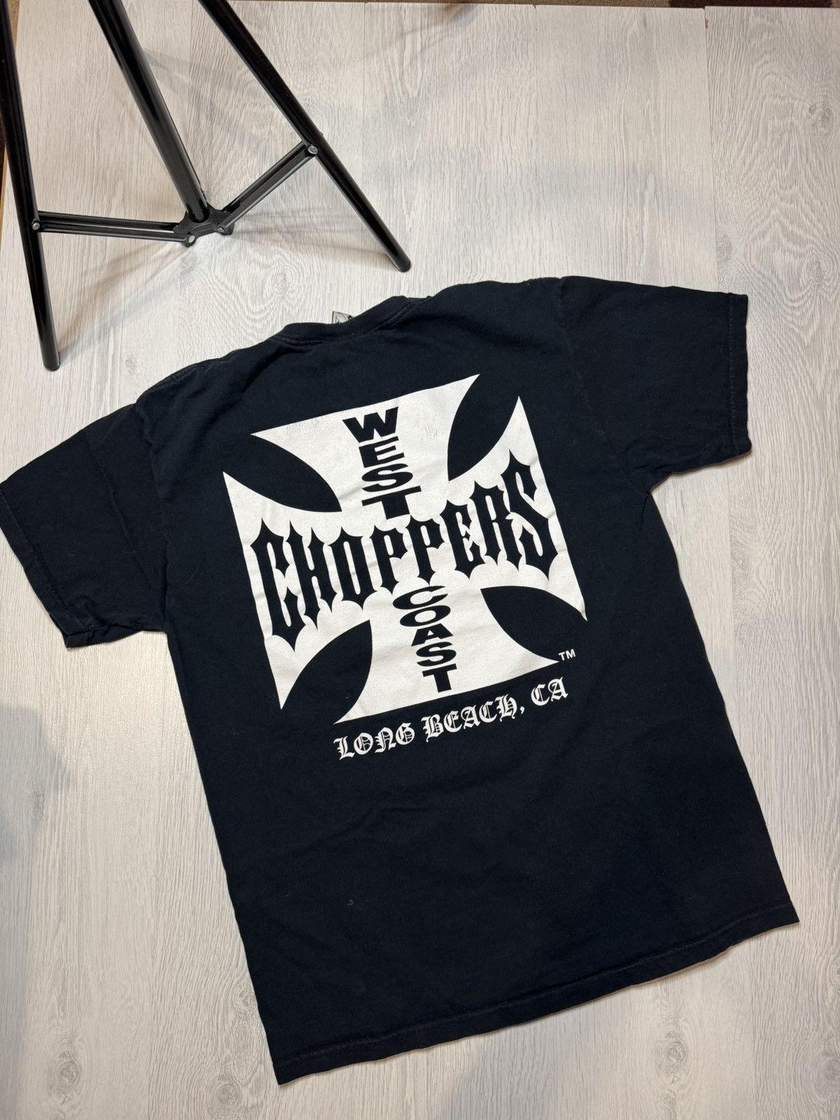 Vintage Vintage West Coast Choppers Shirt Paul Walker Size US L / EU 52-54 / 3 - 4 Thumbnail