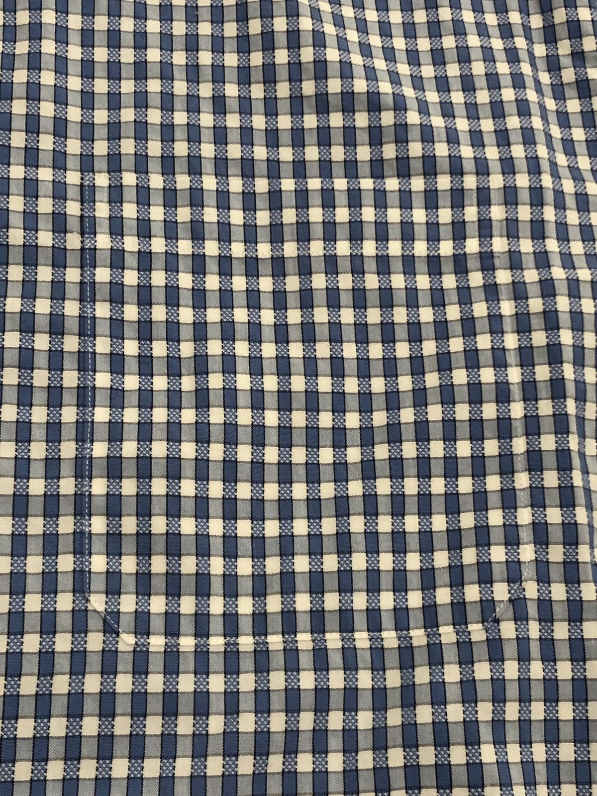 Neiman Marcus Neiman Marcus 80s 2-Ply Gingham Button Down Size US XL / EU 56 / 4 - 3 Thumbnail