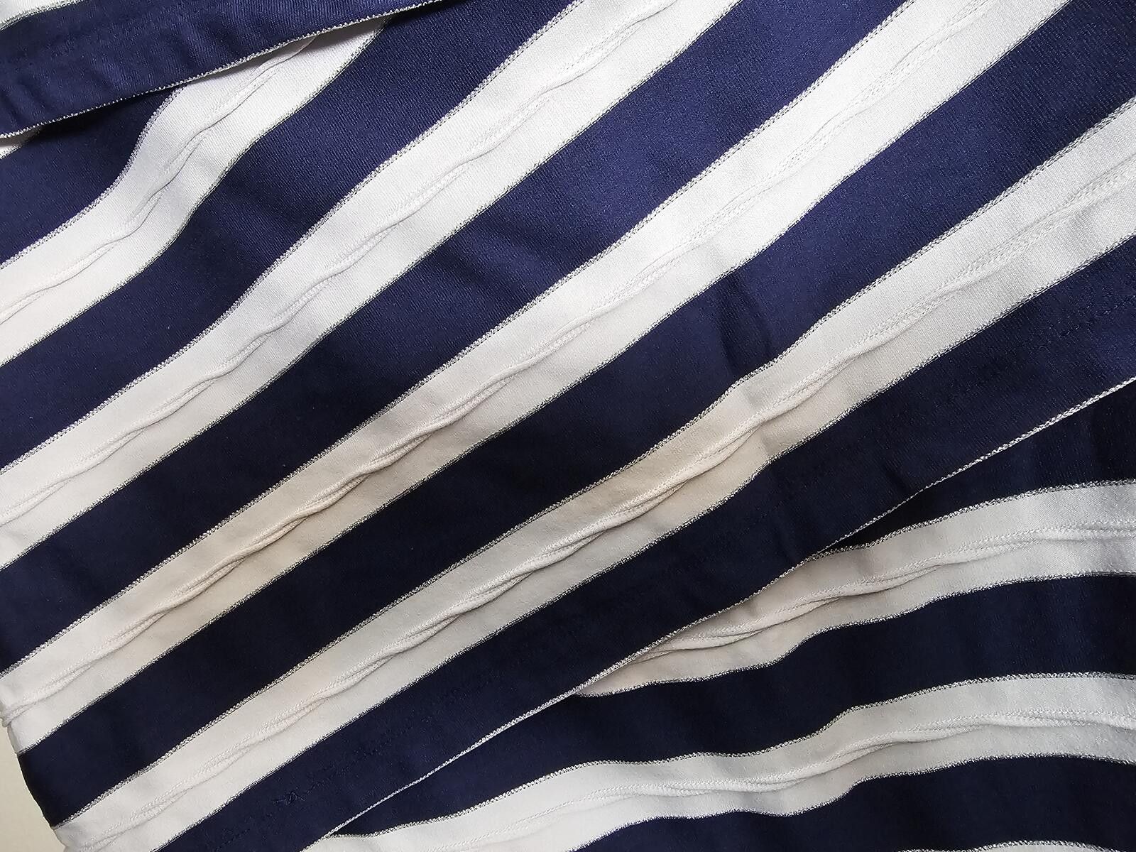 J.McLaughlin J.McLaughlin Skirt Blue Womens Size L Silver Hints Stretch Size 36" / US 14 / IT 50 - 4 Thumbnail