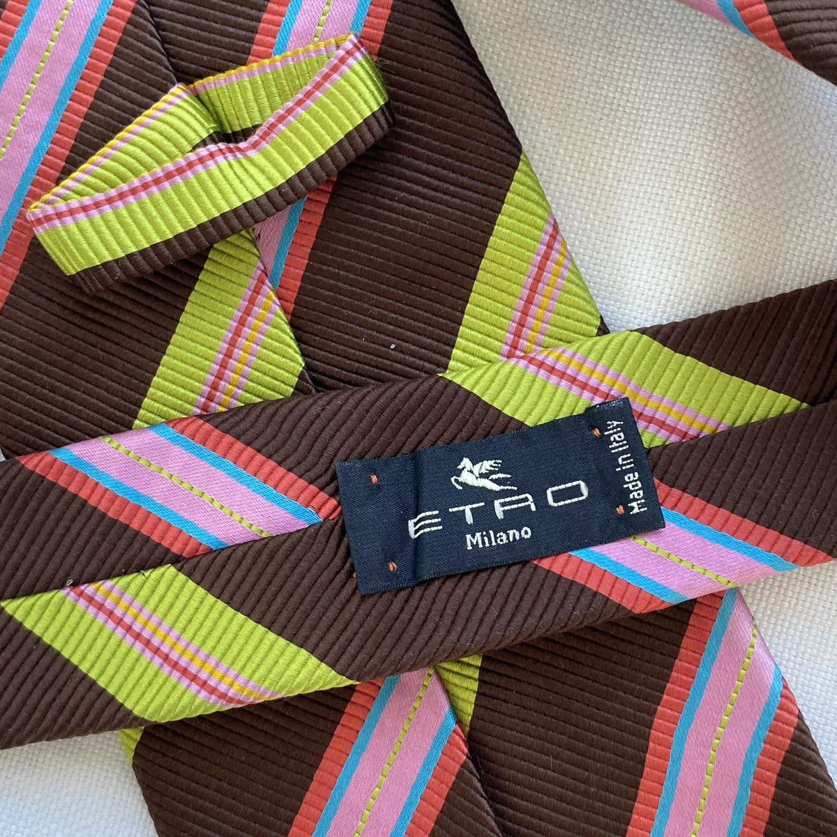 Etro Etro Silk Tie Size ONE SIZE - 2 Thumbnail