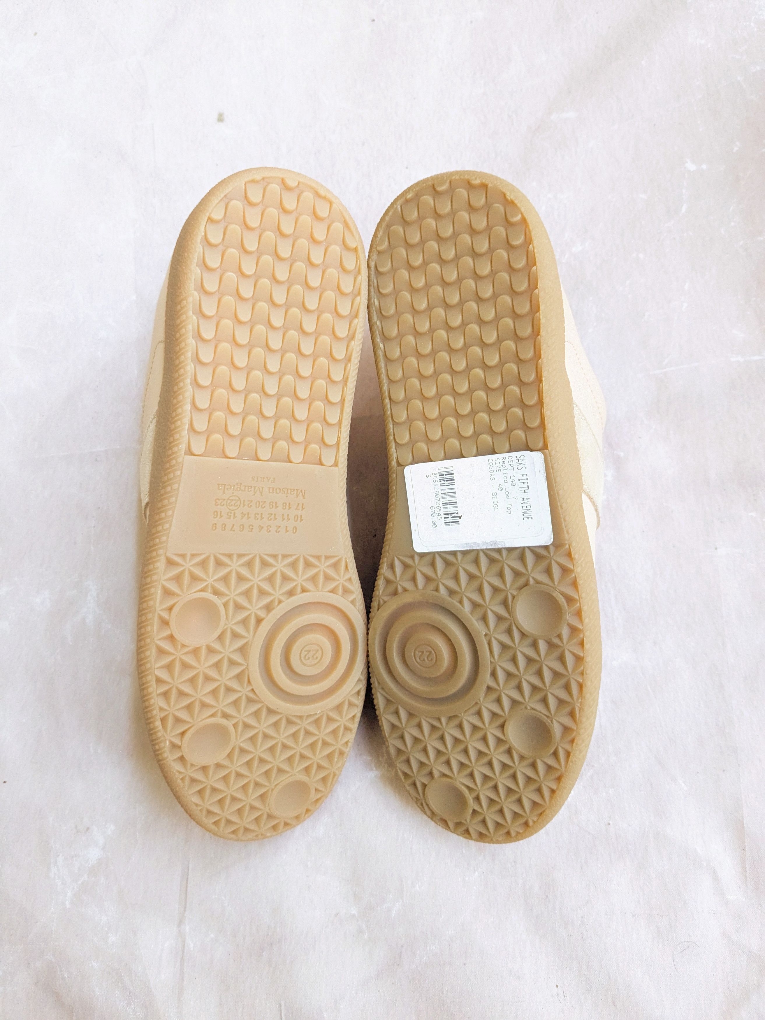 Maison Margiela Maison Margiela GAT Replica 7 40 Tan Suede Leather Size US 7 / EU 40 - 18 Thumbnail