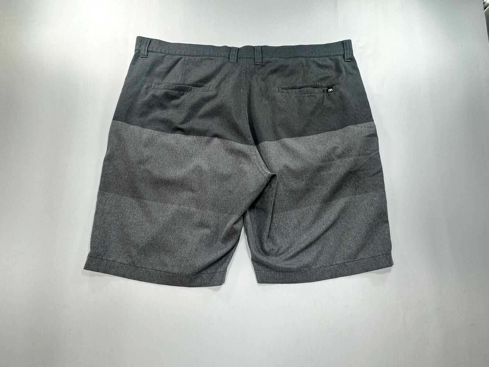 TravisMathew Travis Mathew Flat Athletic Chino Shorts Black/Gray Mens 38 Size US 38 / EU 54 - 2 Thumbnail