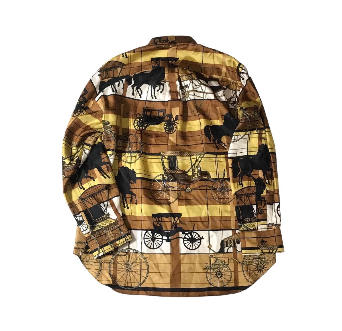 Junya Watanabe Junya watanabe cdg AD2016 flowy printed button up Size US S / EU 44-46 / 1 - 6 Thumbnail