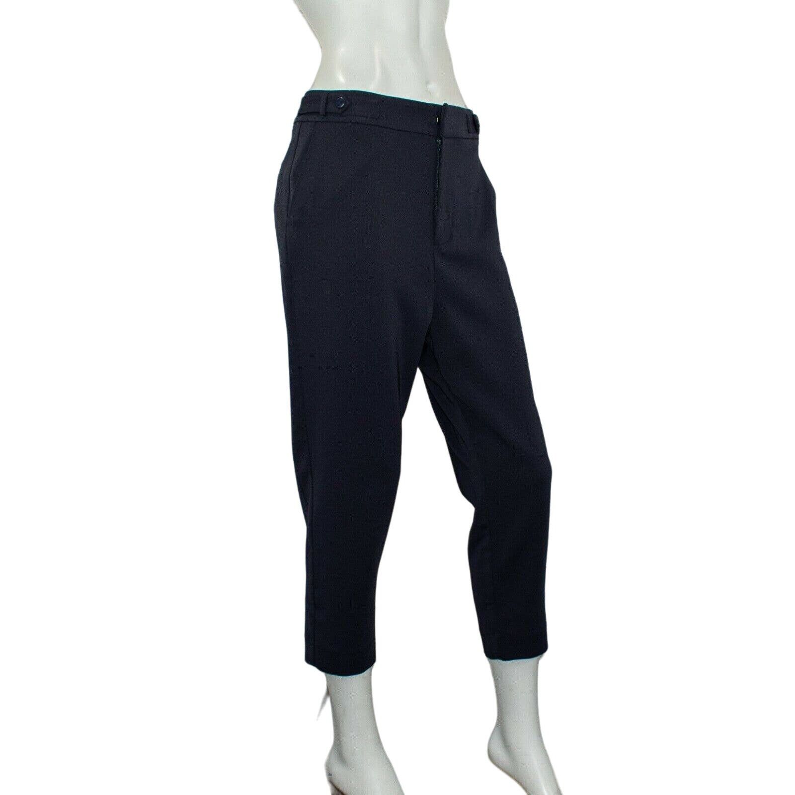 Equipment EQUIPMENT Femme Charlyne Trouser Pants Eclipse Navy Size 25" / US 0 / IT 36 - 5 Thumbnail