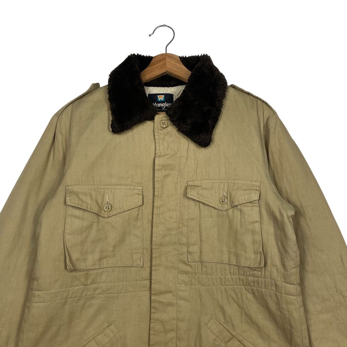 Wrangler Vintage Wrangler Workwear Chore Jacket Size US M / EU 48-50 / 2 - 2 Thumbnail