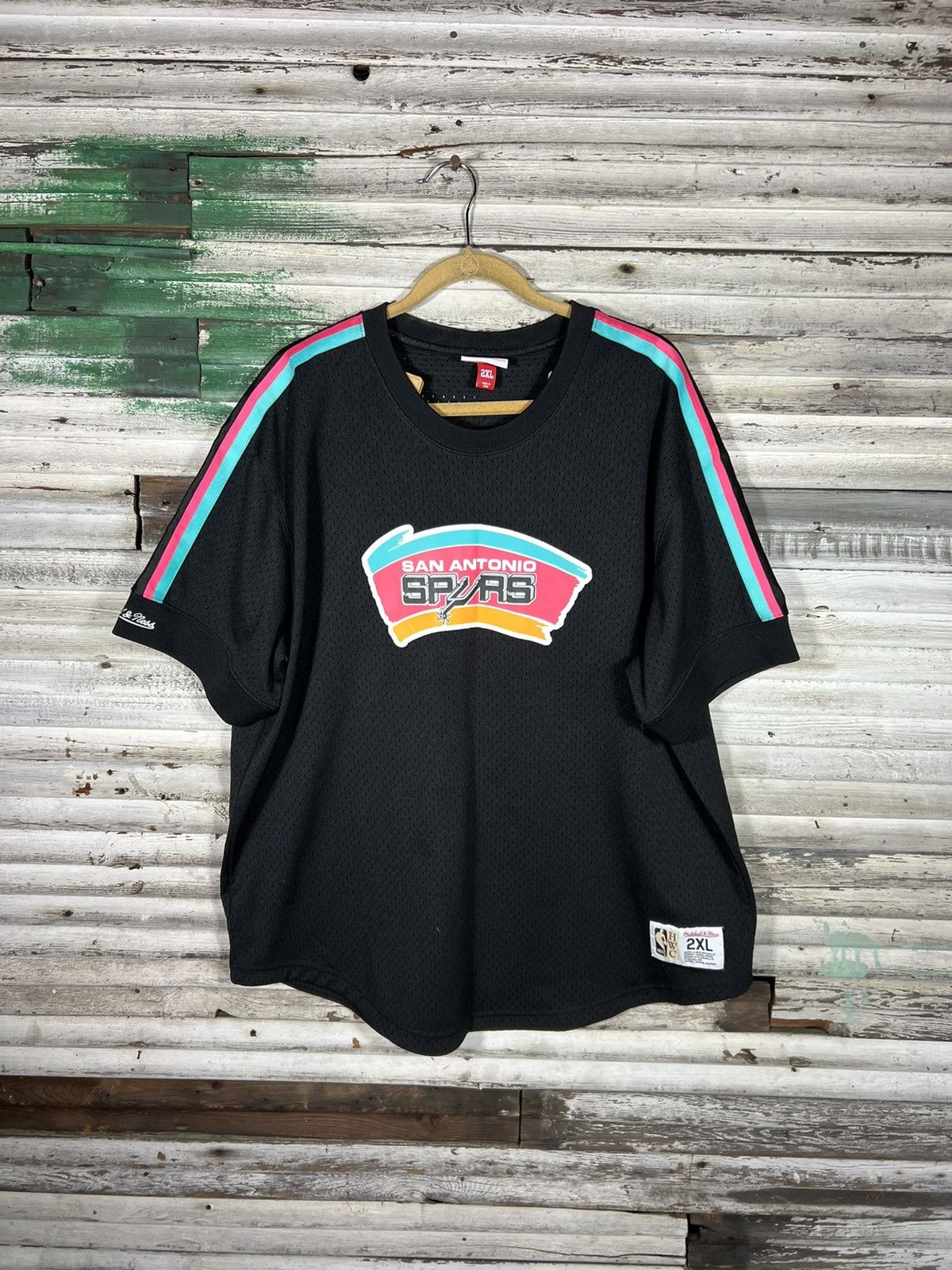 San Antonio Spurs Mitchell & Ness Shooting Jersey