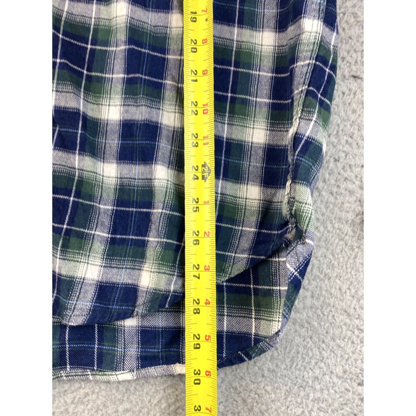 Lucky Brand Lucky Brand Dress Shirt Men L Blue Plaid Casual Button-Down 76-27 Size US L / EU 52-54 / 3 - 6 Thumbnail